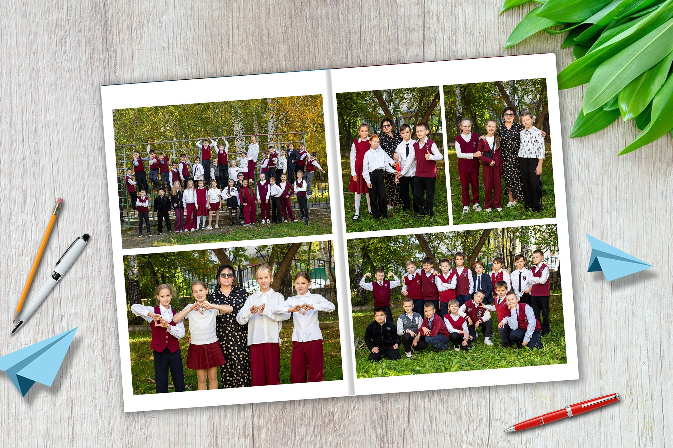 Альбом для начальной школы. Выпускные альбомы. Фотостудия «Олеся»
