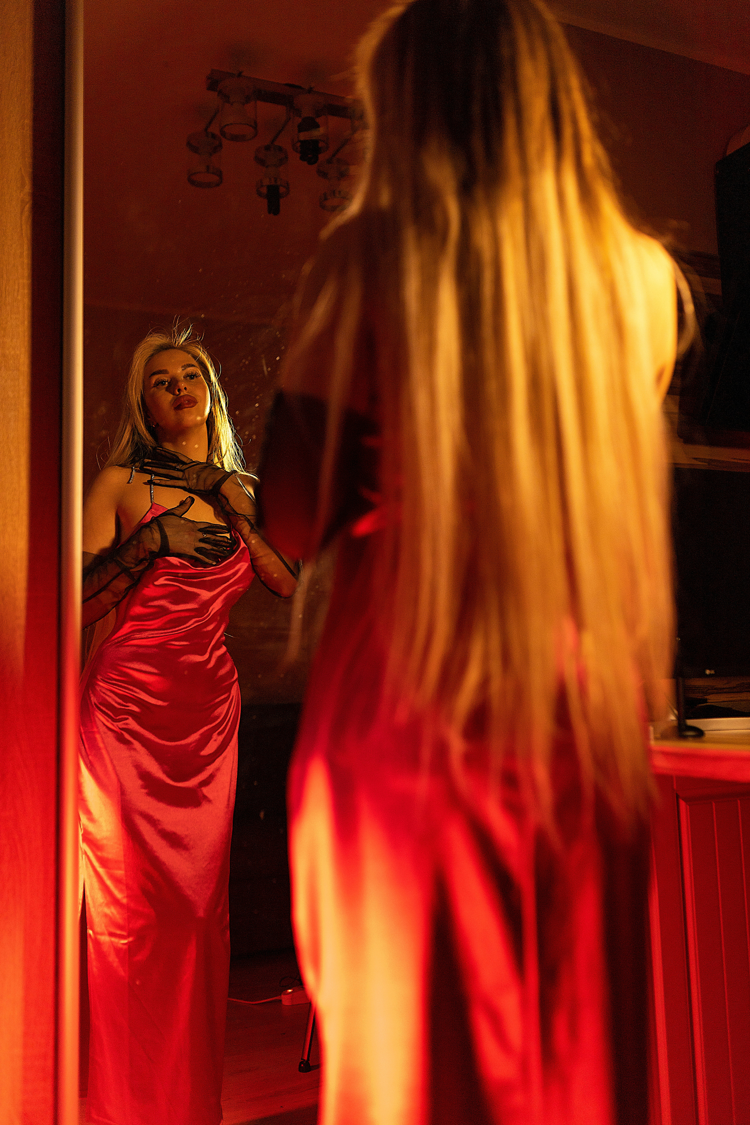 Марина (первая съемка в белье)