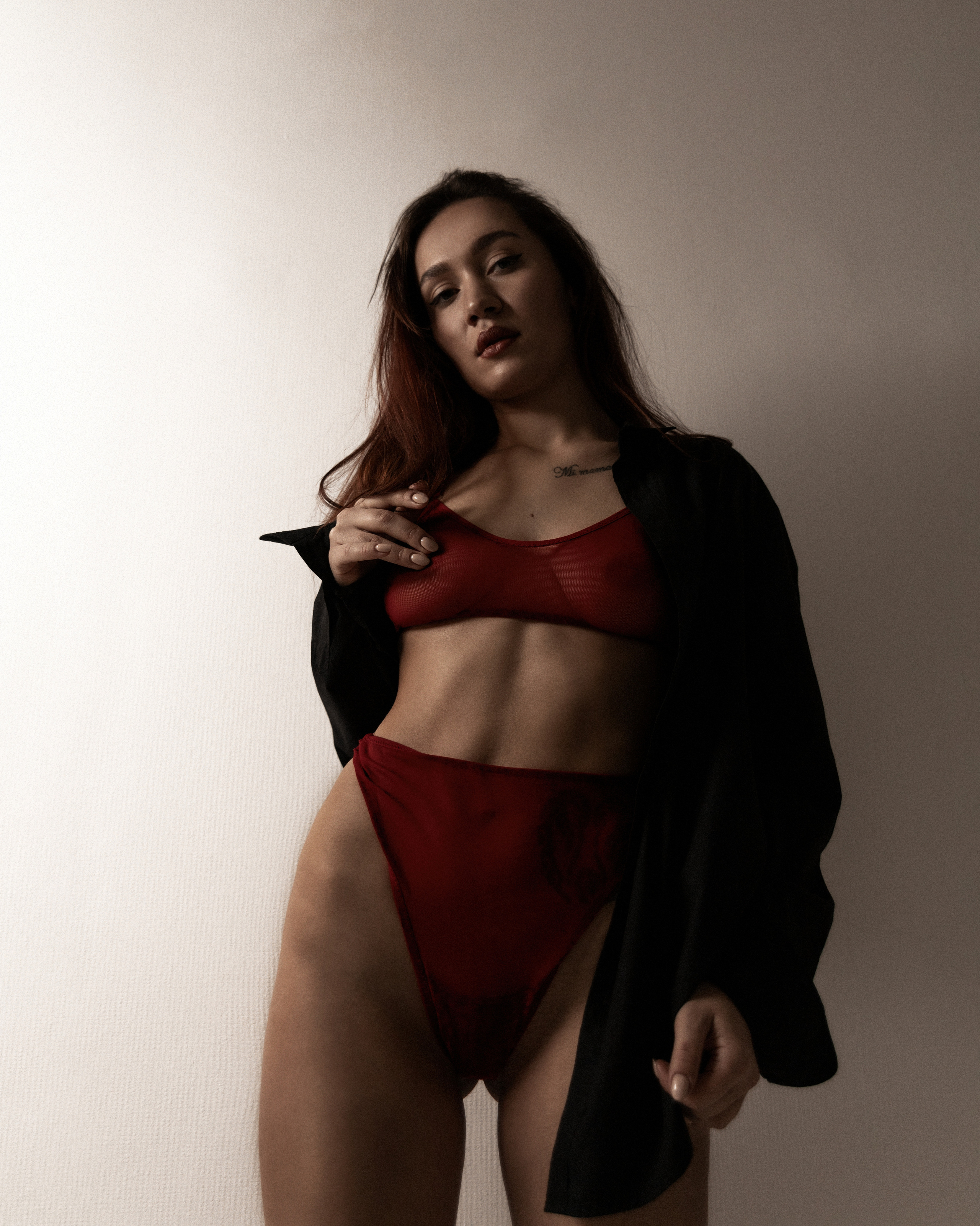 Ксюша (первая съемка в белье)