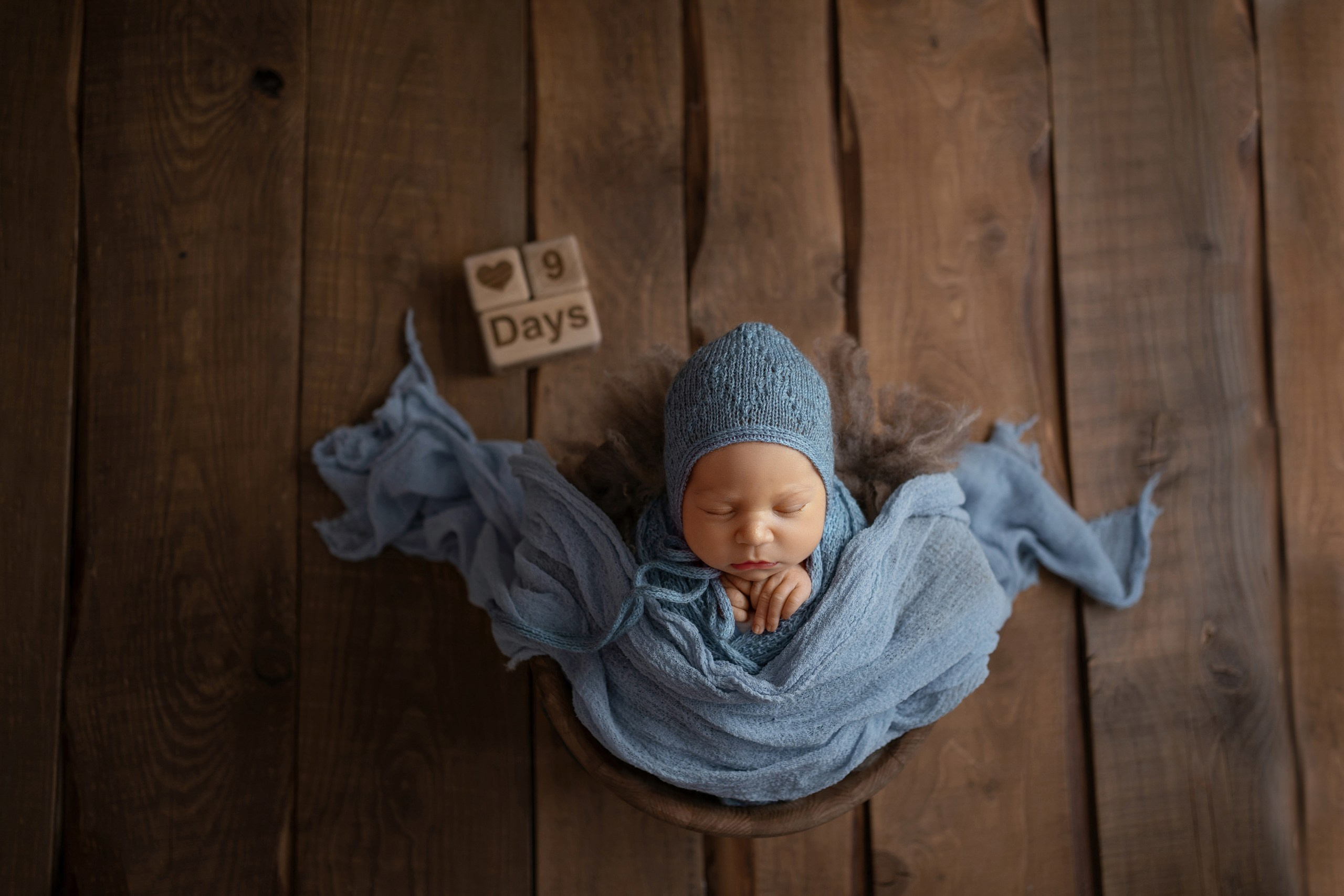 «Моя Кроха» + семейные кадры (9 дней). Фотограф новорожденных в Ялте