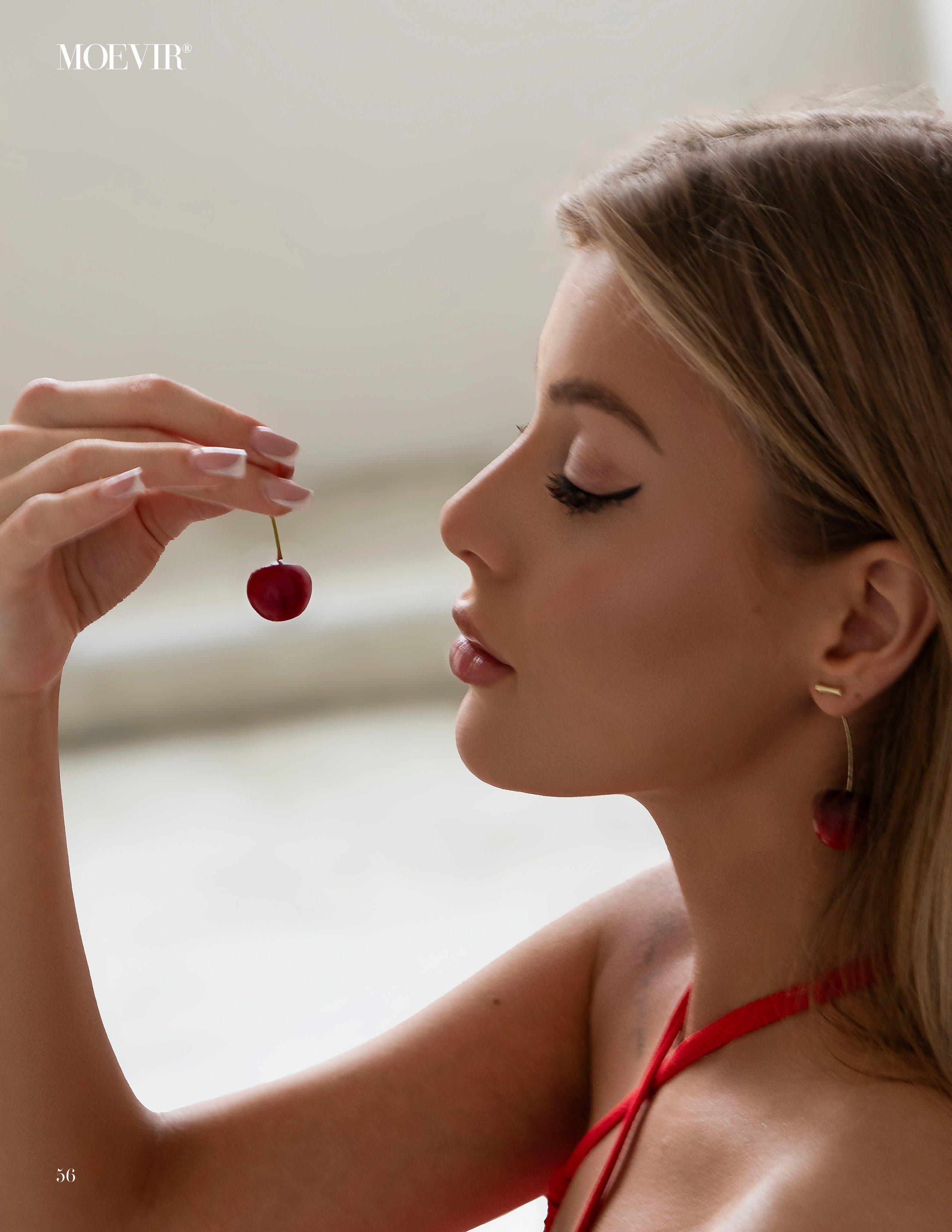 Черри малышка, публикация в журнале Moevir. Портретный фотограф в Санкт-Петербурге Савельева Ольга