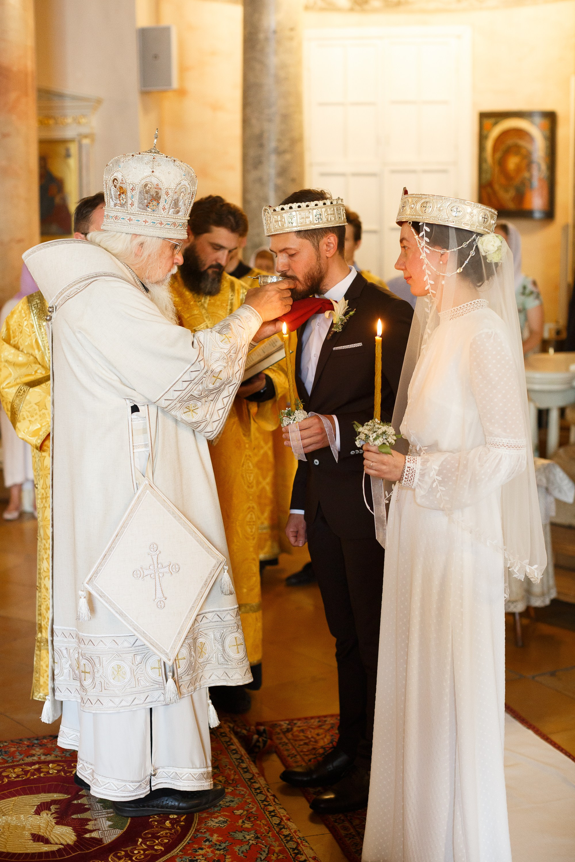 Съемка Венчания в храме царевича Димитрия