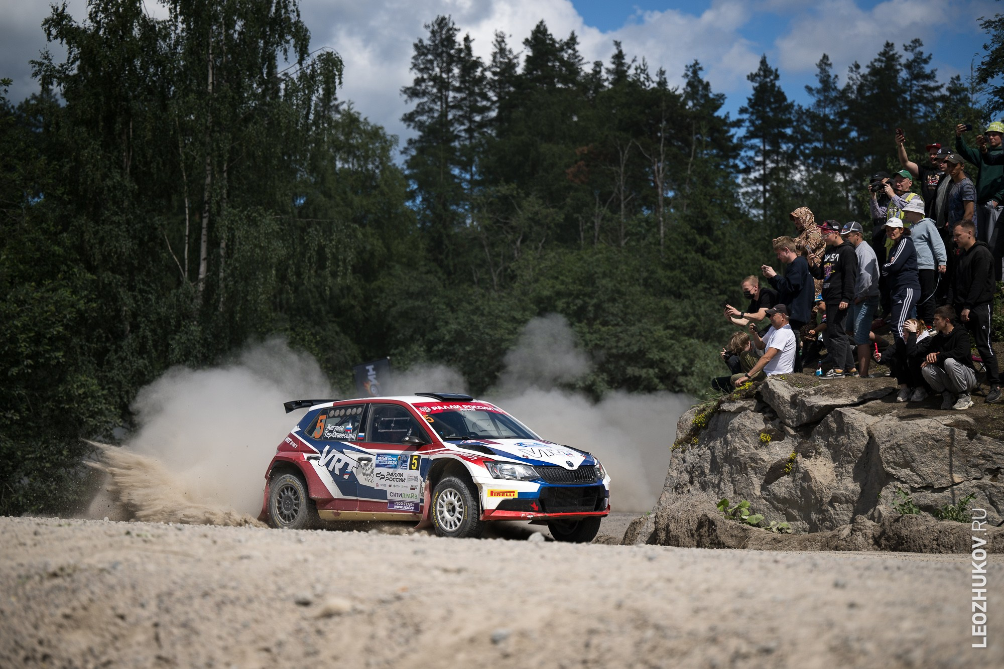 Ралли Белые ночи 2024. Спортивный фотограф Леонид Жуков