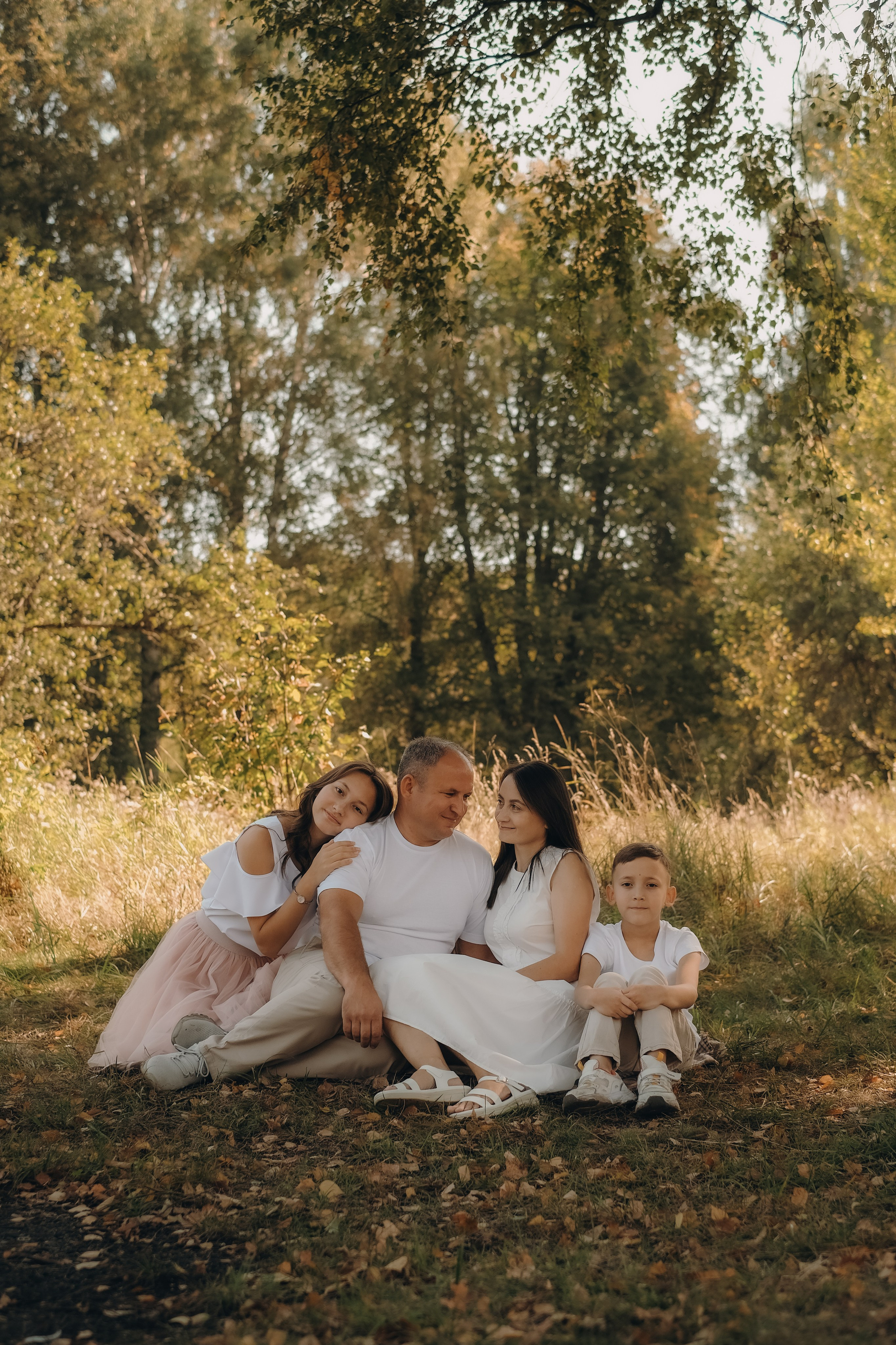 Семья Борган. Осенний день на Клязьме. Свадебный и семейный фотограф в Москве Инника Кетлер