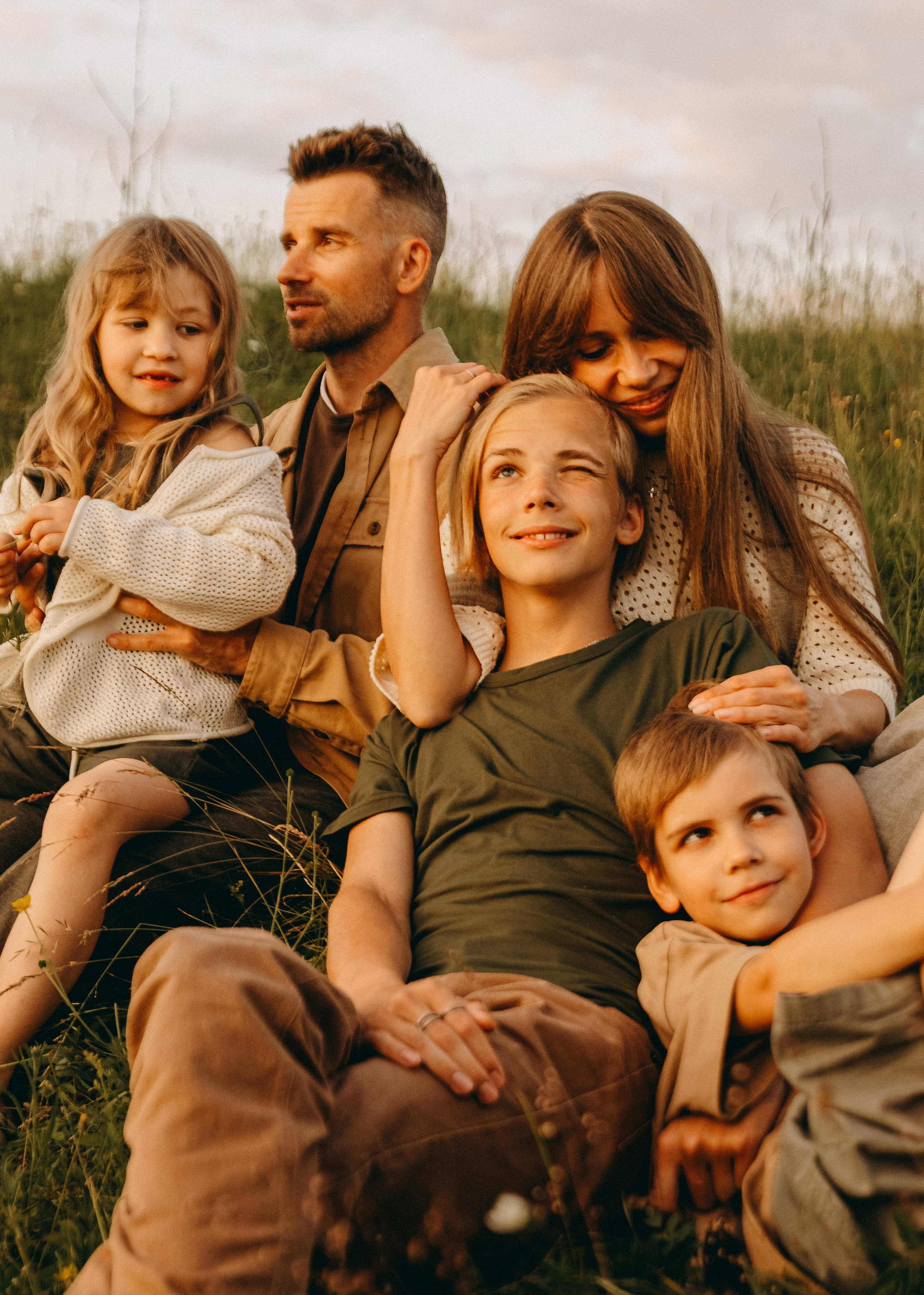 Наталья, Дмитрий, Артем, Леша и Аглая. Семейный фотограф В Москве Александра Дейкун