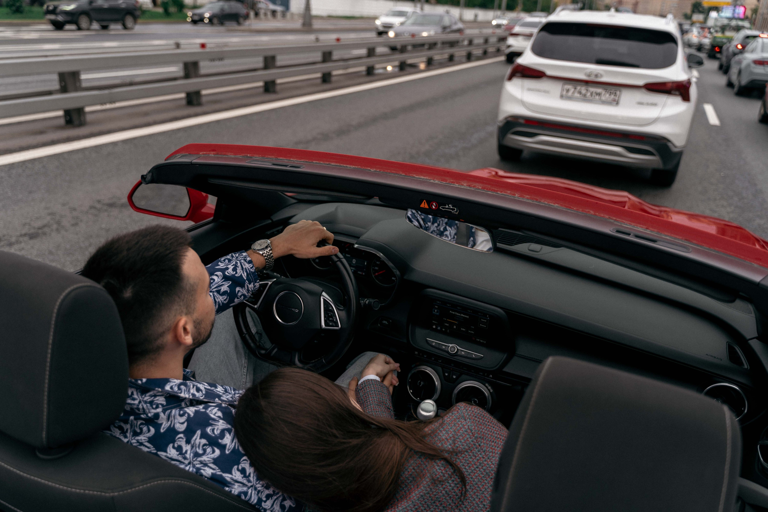 На кабриолете по Москве. Фотограф и видеограф в Москве и Абу Даби Мария Кулагина