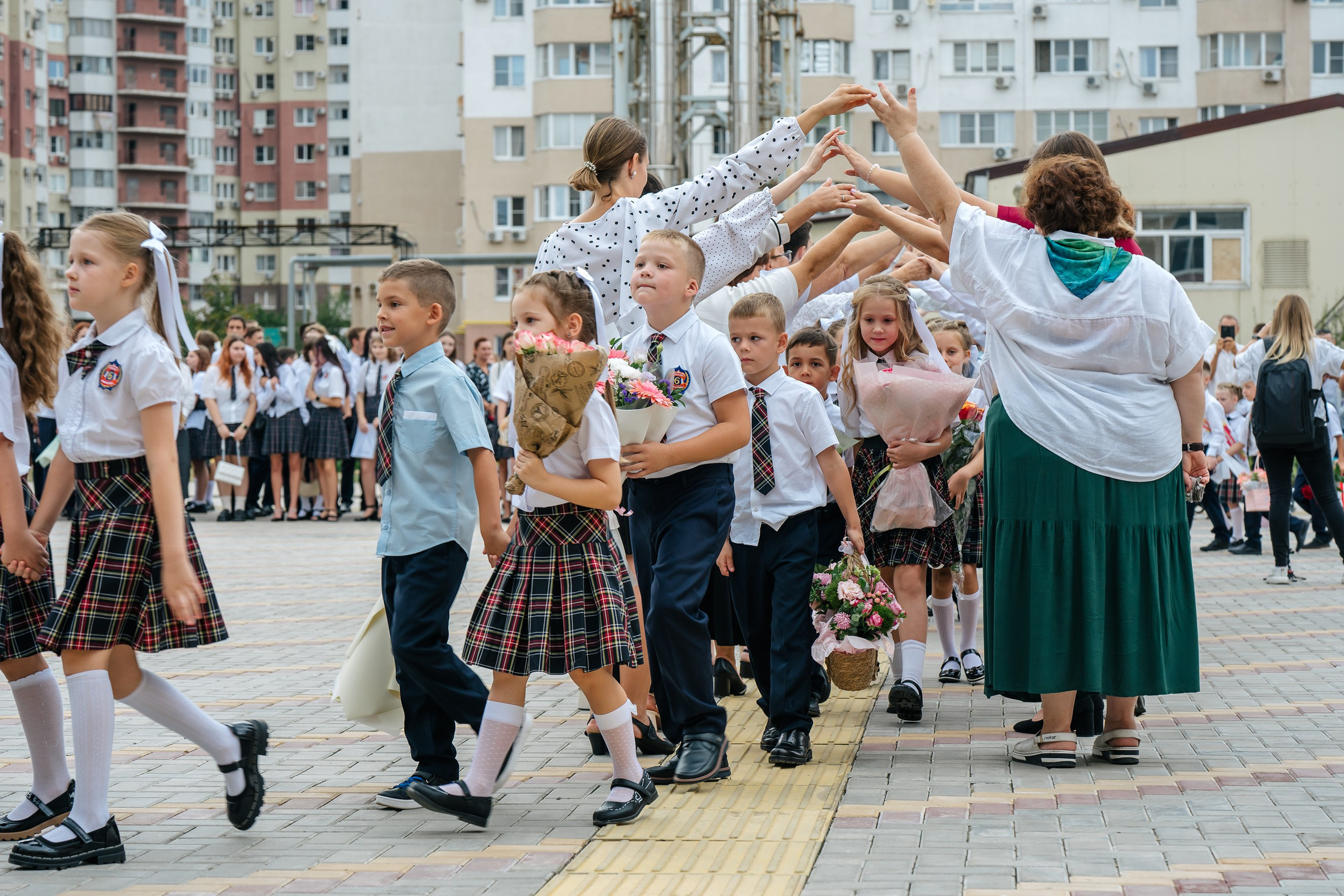 1 сентября. Выпускные альбомы, школьные фотосессии в городе Новороссийске