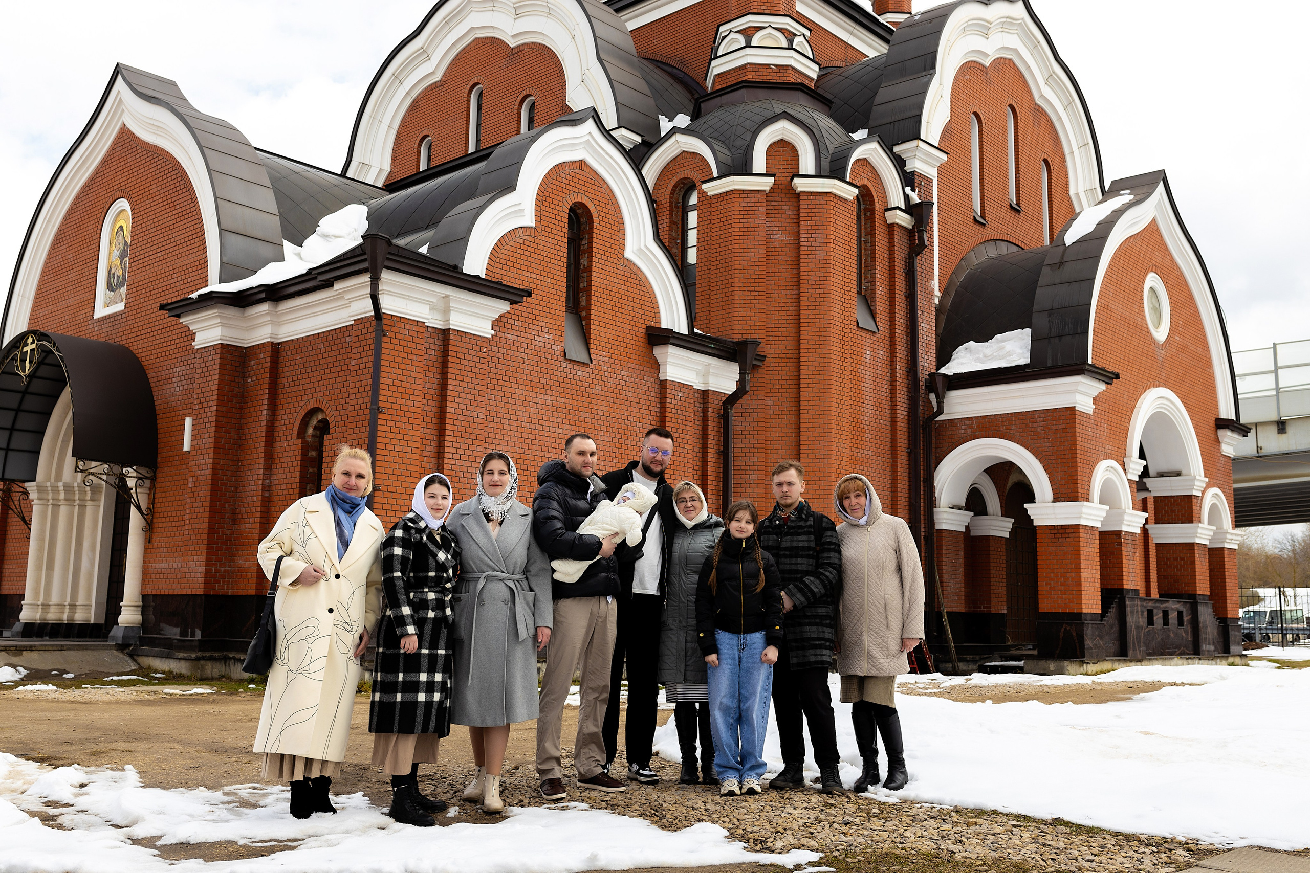 Таинство крещения Алисы. Фотограф в Железнодорожном и Балашихе