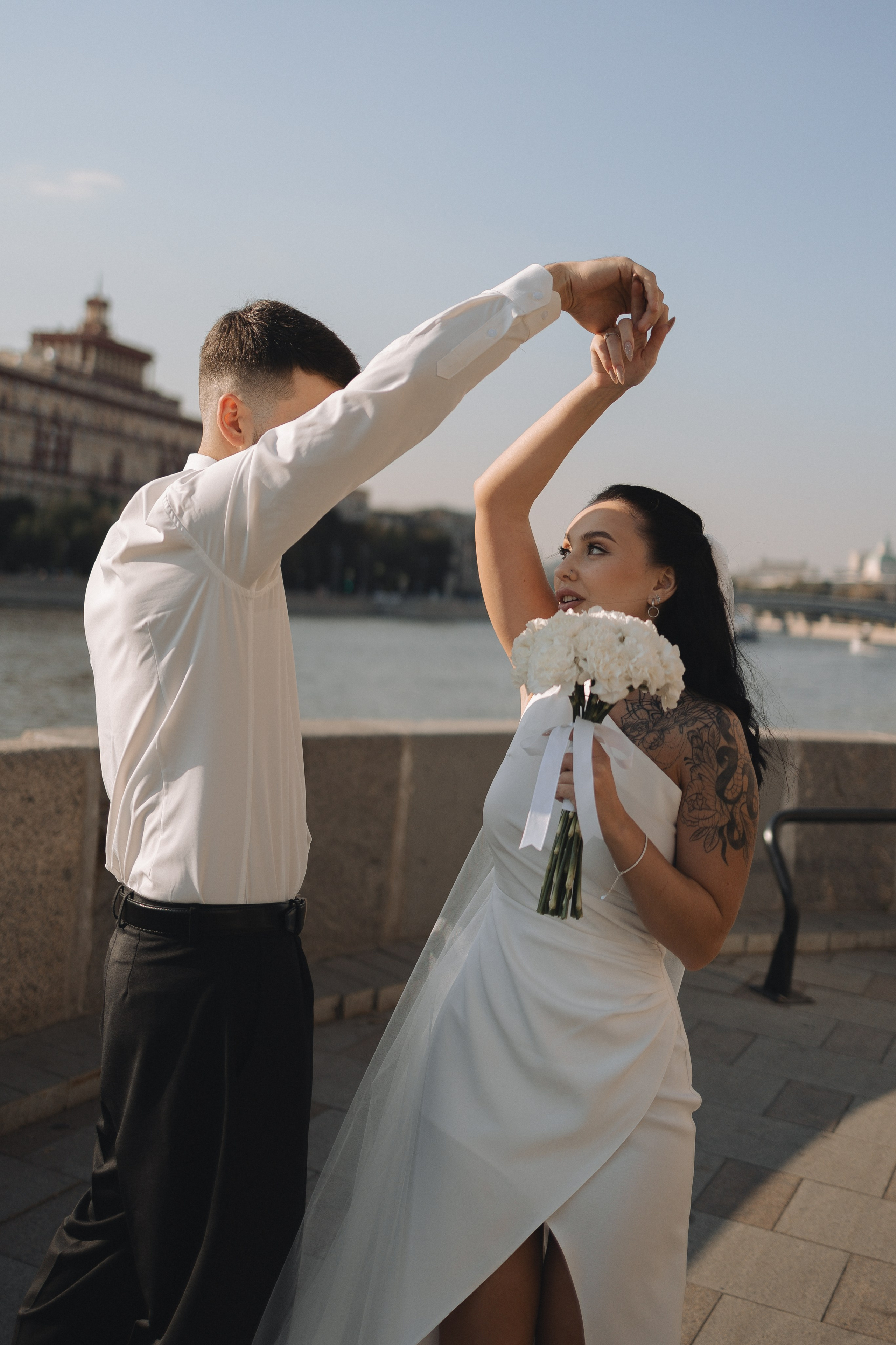 Милена и Филипп (2024). Свадебный и семейный фотограф в Москве Яна Шувалова