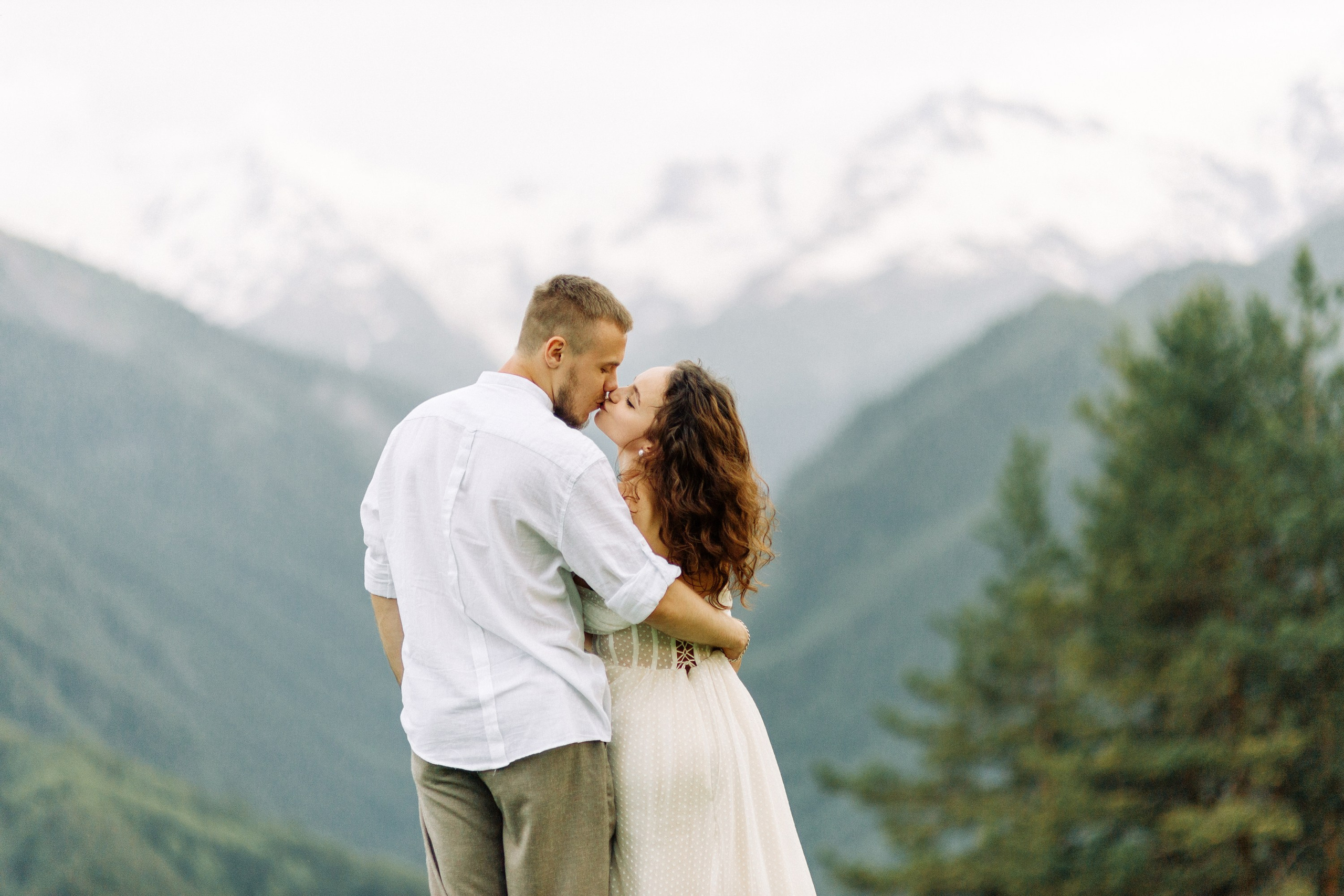 Свадьба в горах Сванетии в Грузии