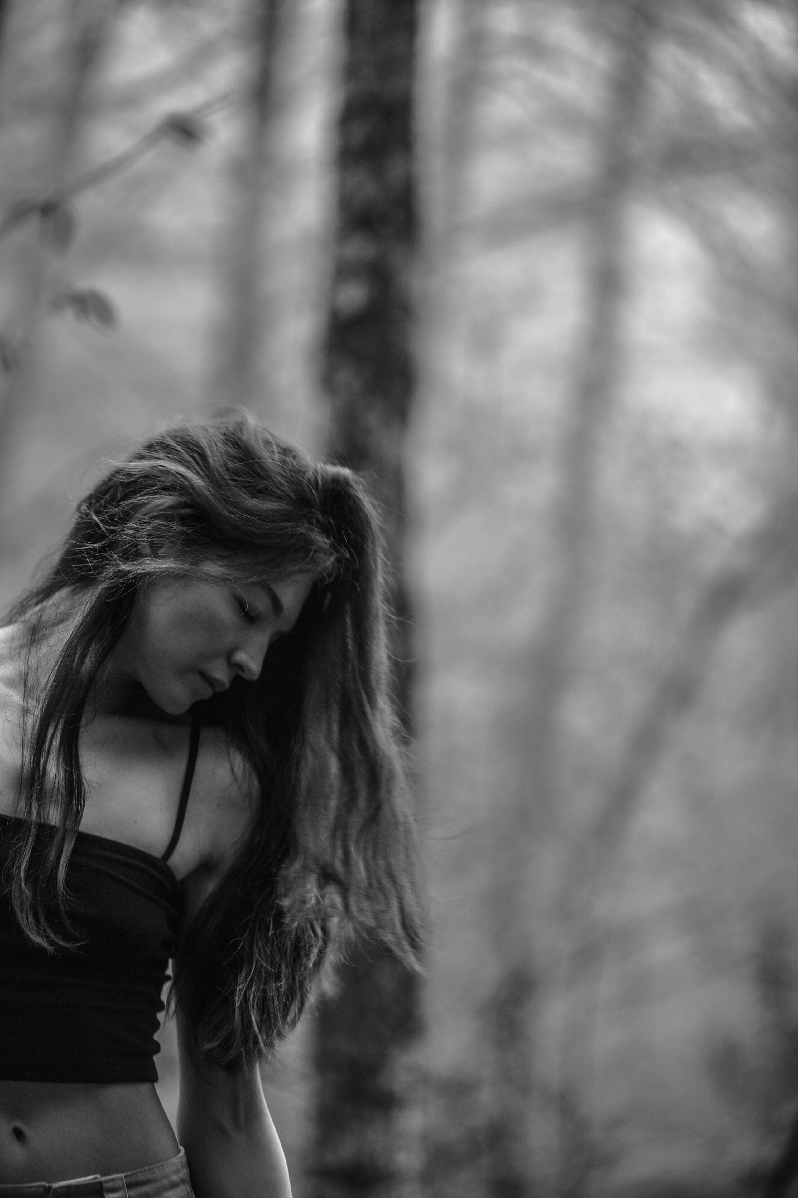 Natalie forest nymph. Anastasia Serdyuk, travel photographer, travel photo, portraits, stories, fineart prints