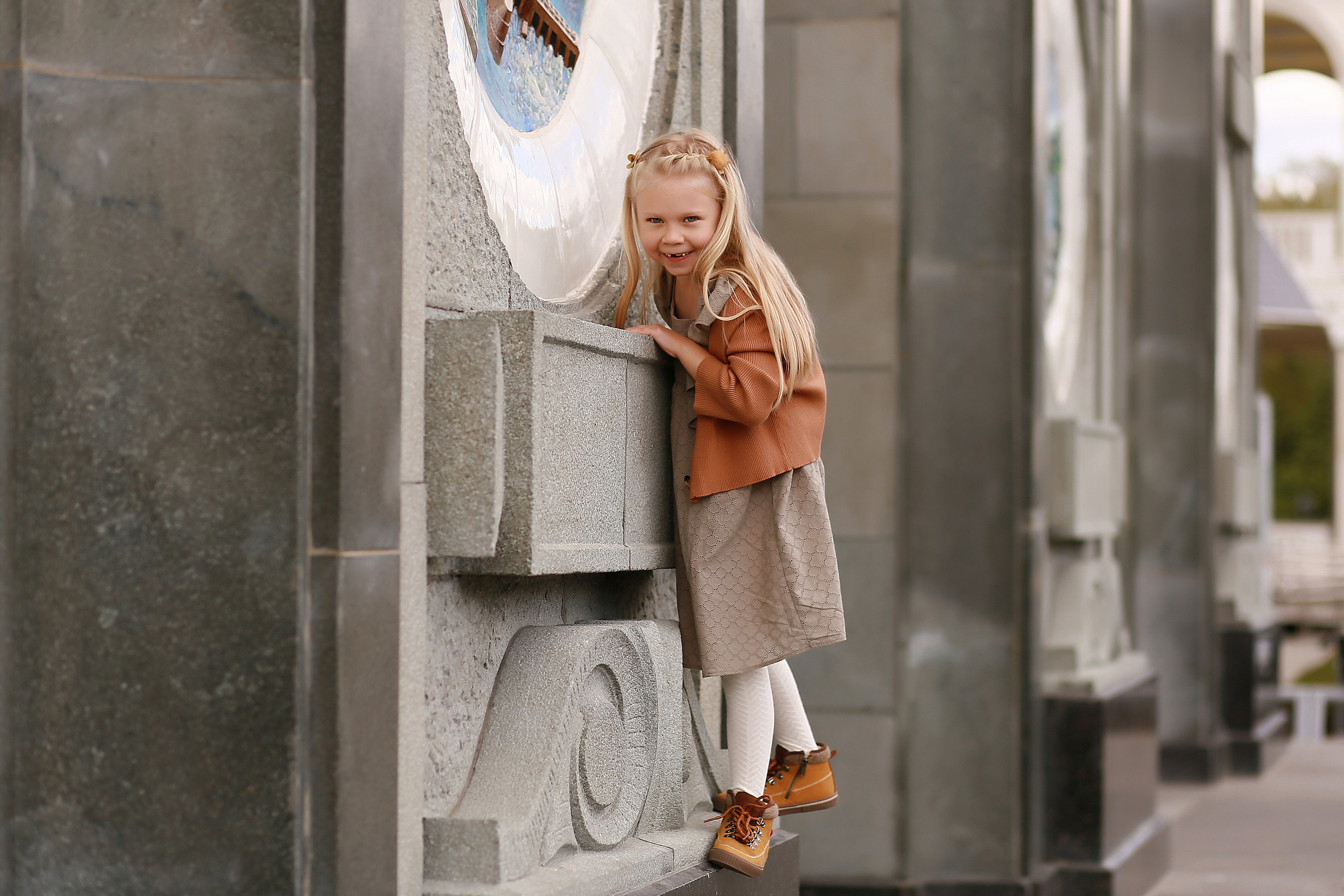 Семья Ани. Прогулка на Речном вокзале. Фотограф Москва Лара Чайка