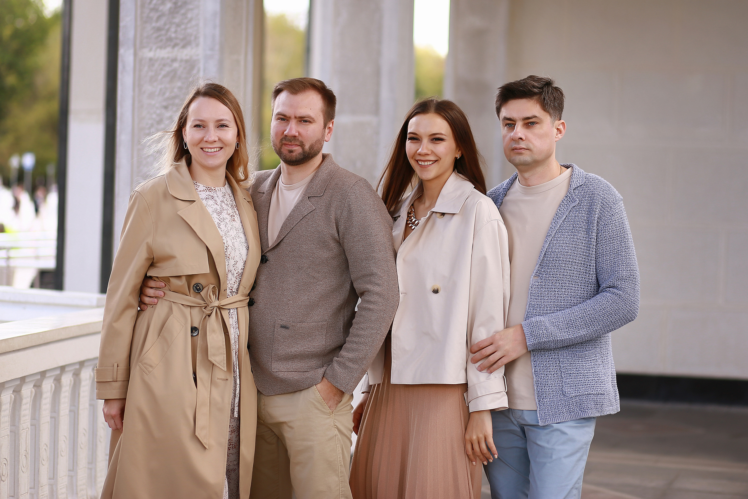 Семья Ани. Прогулка на Речном вокзале. Фотограф Москва Лара Чайка