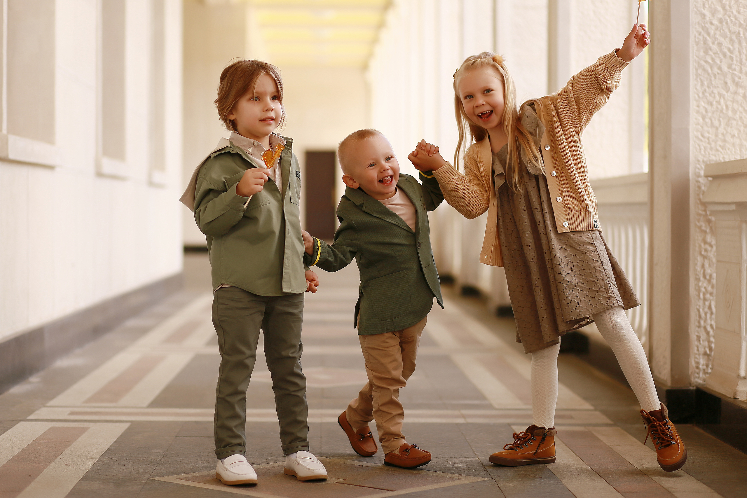 Семья Ани. Прогулка на Речном вокзале. Фотограф Москва Лара Чайка