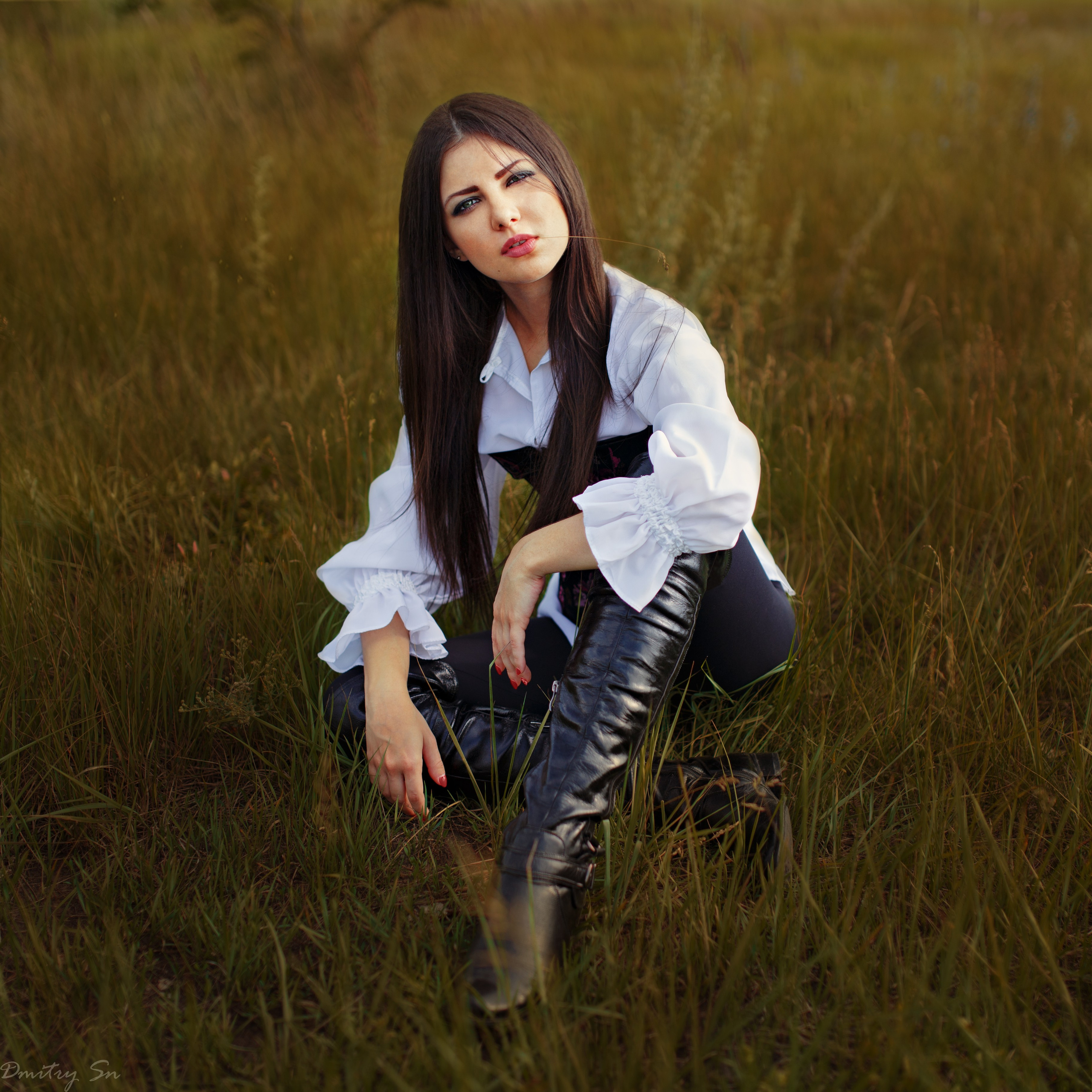 Конная фотосессия на природе с Кристиной для «себя»