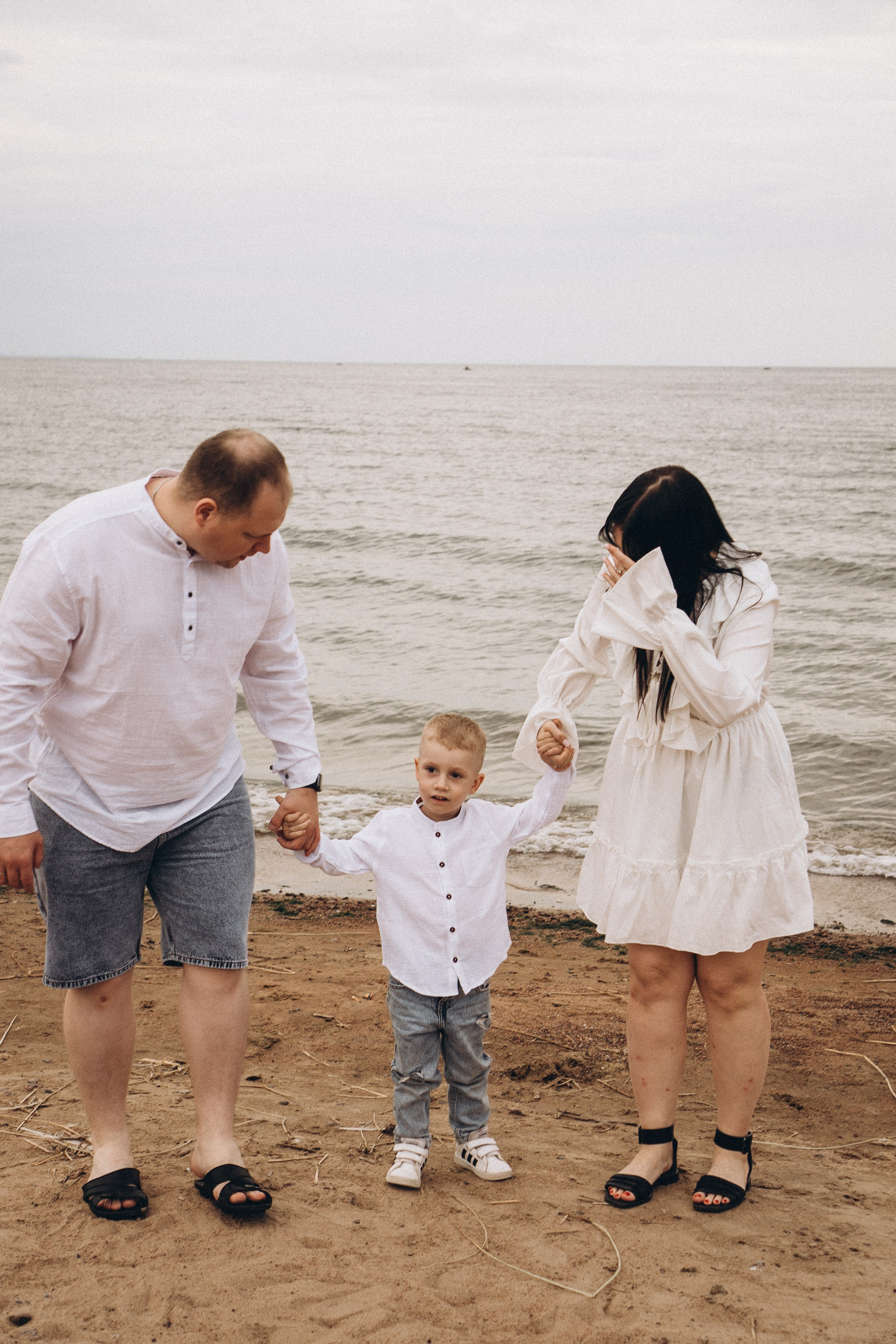 Семейная история на берегу залива. Профессиональный фотограф, Санкт-Петербург — Виктория Богомолова