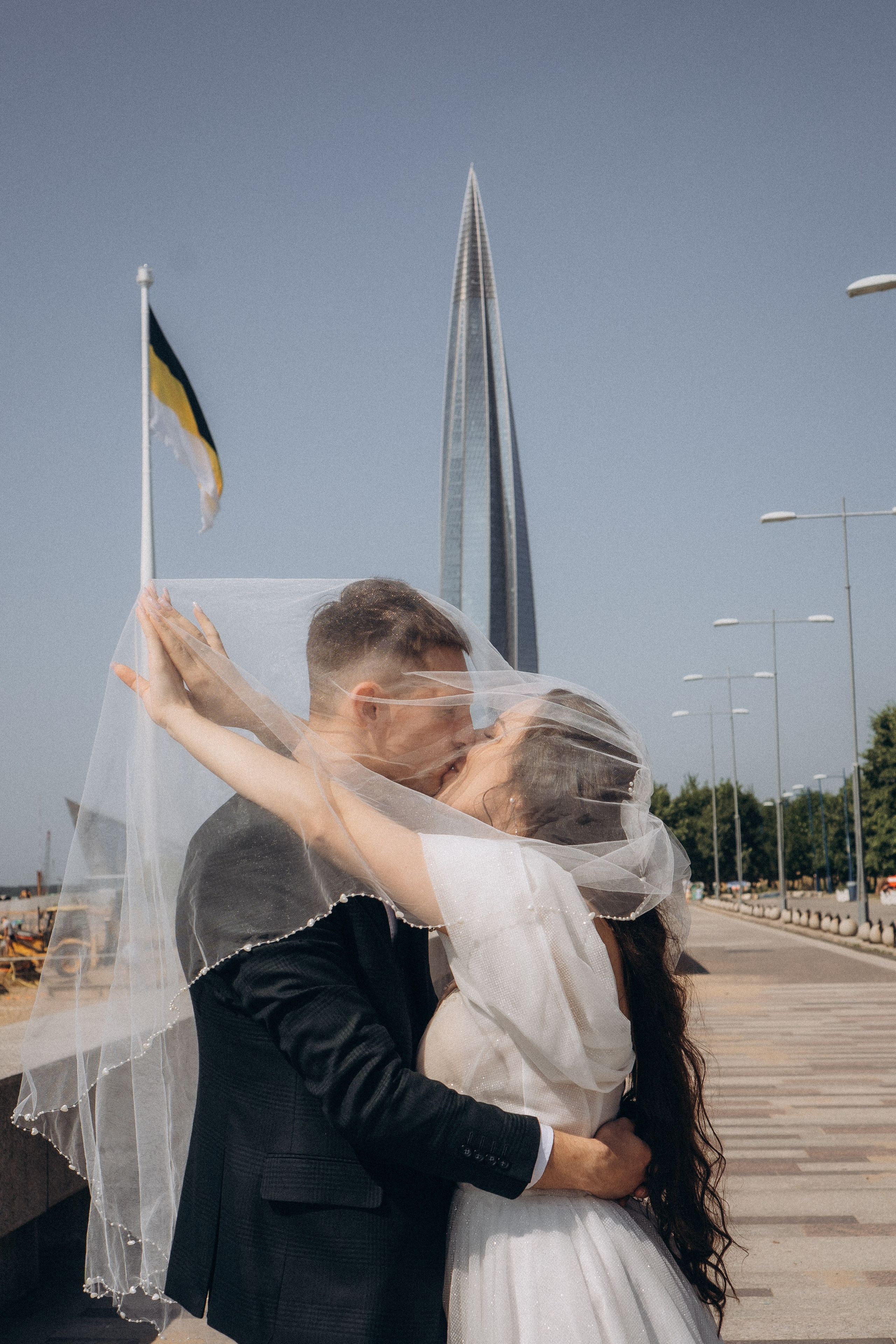 СВАДЕБНАЯ СЬЕМК В ПАРКЕ 300-ЛЕТИЯ. Профессиональный фотограф, Санкт-Петербург — Виктория Богомолова