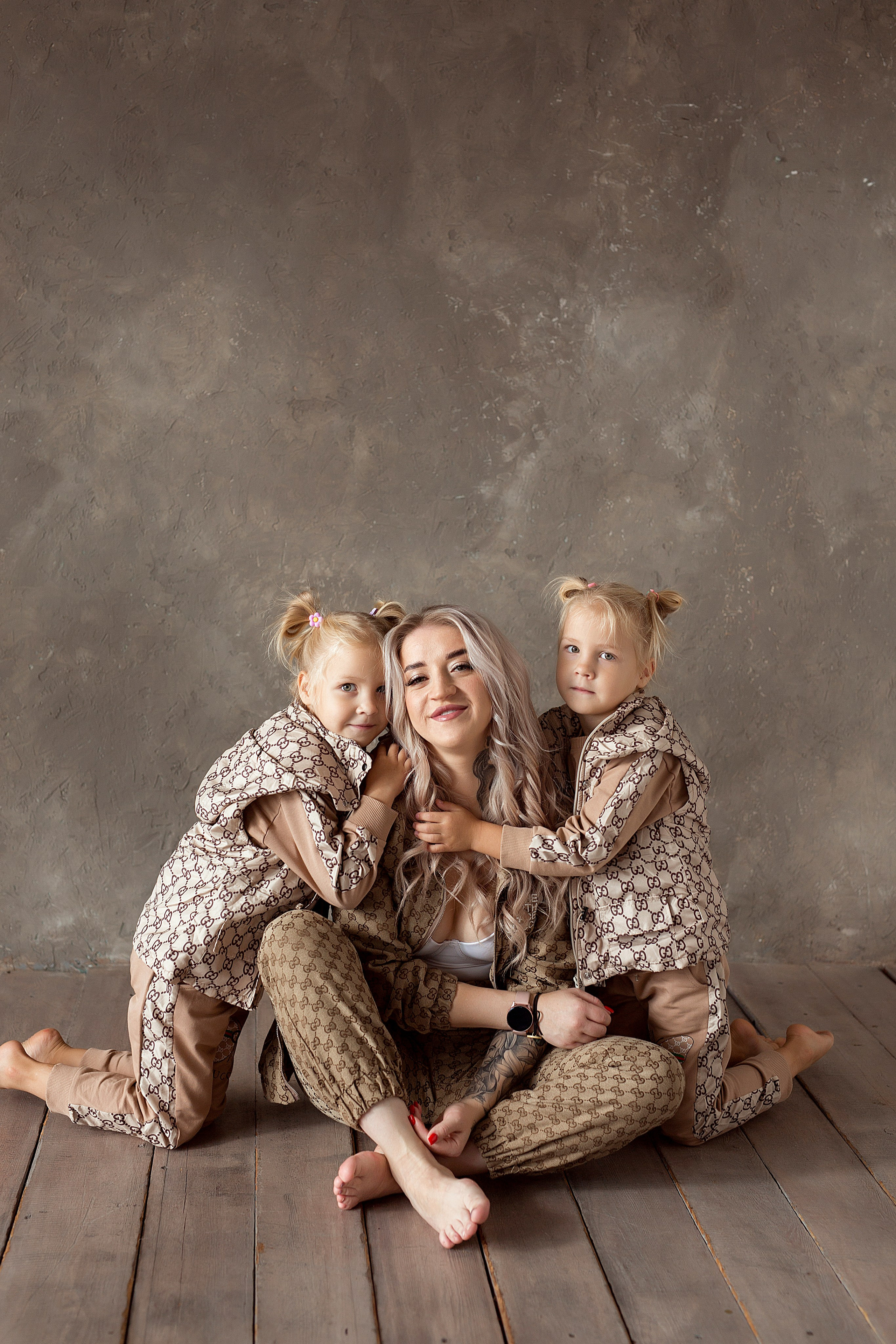 Анна с Евой и Ярой. Людмила Далидович топовый семейный фотограф Находка/Владивосток