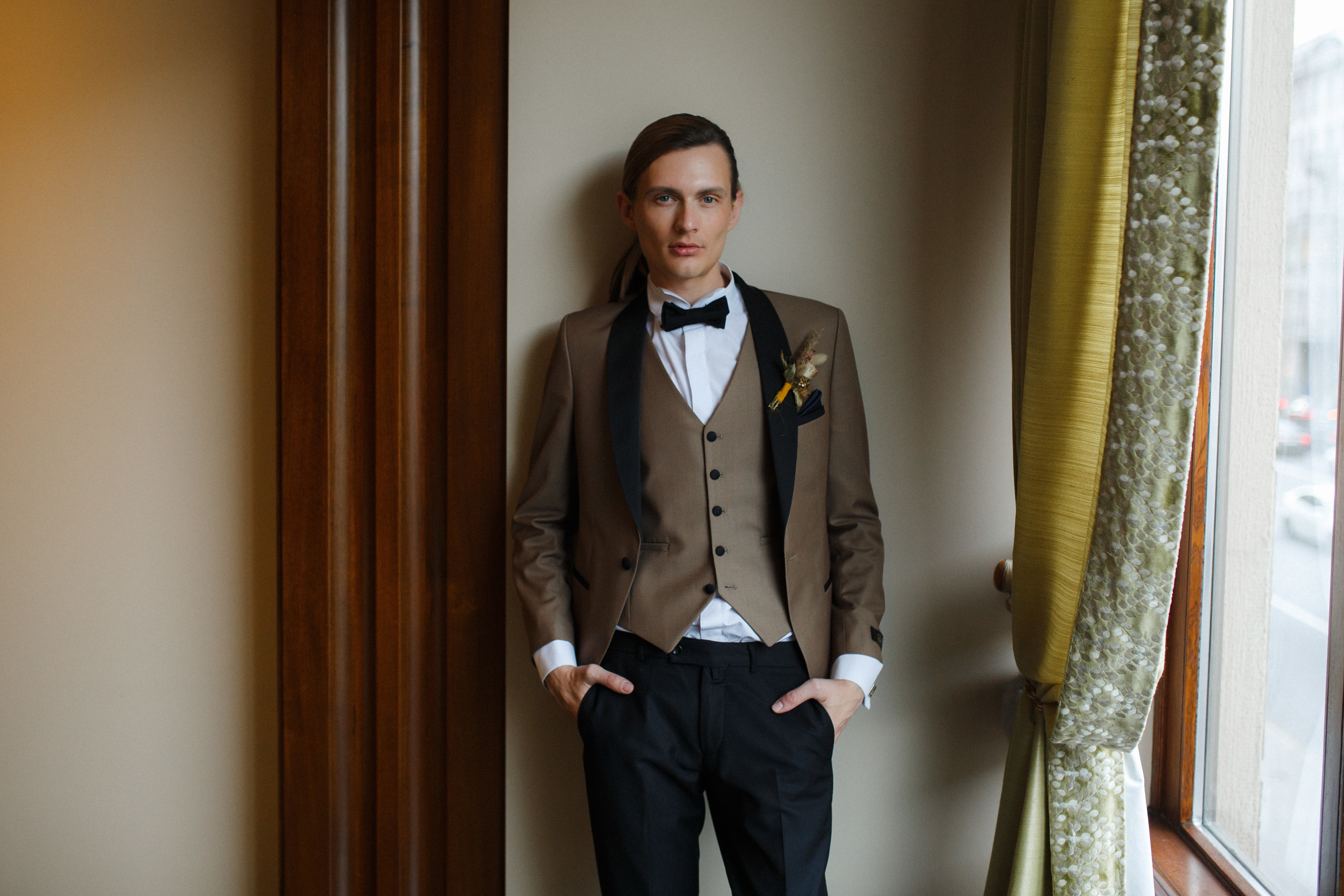 Свадебная фотосессия в отеле Коринтия. Свадебный фотограф в Санкт-Петербурге Никита Кузякин