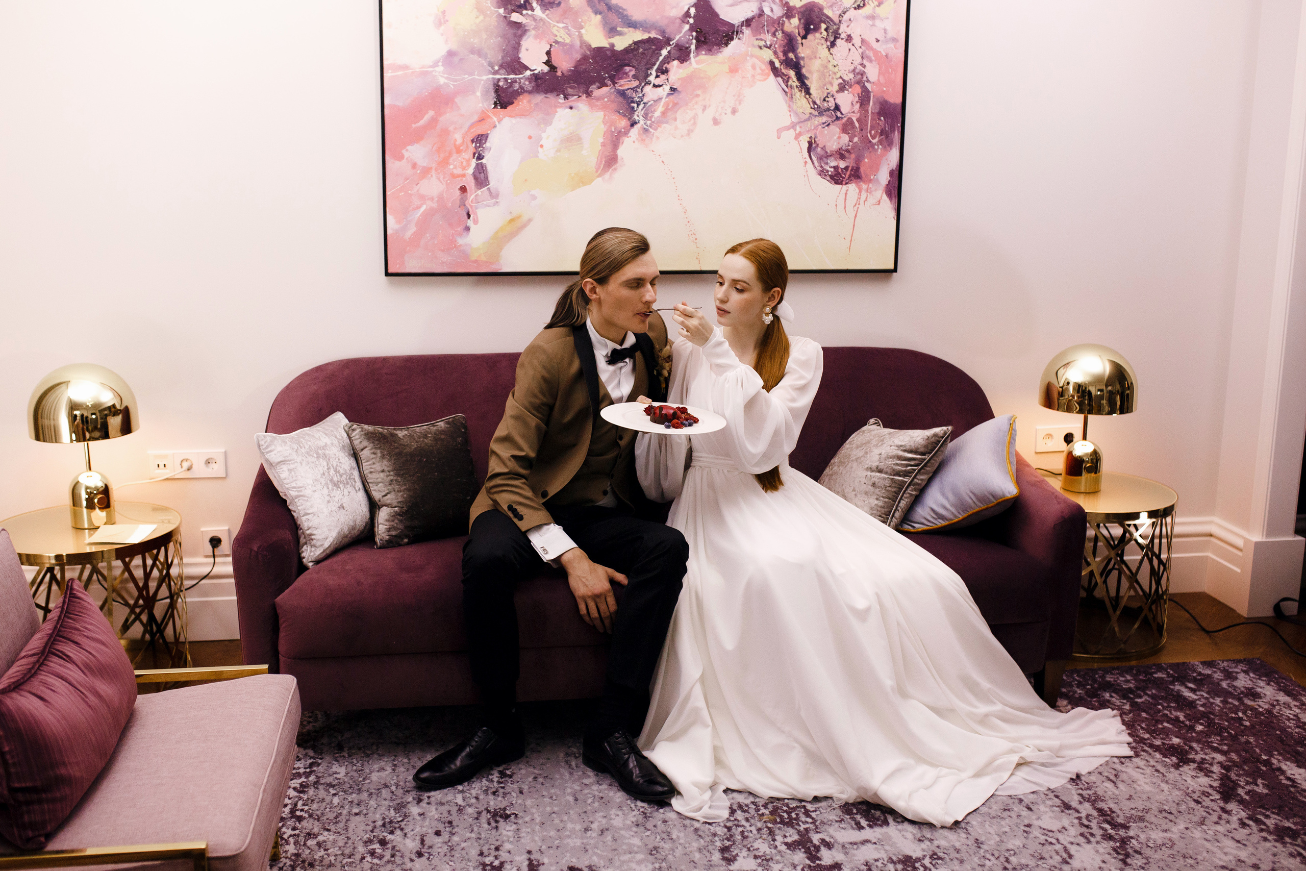 Свадебная фотосессия в отеле Коринтия. Свадебный фотограф в Санкт-Петербурге Никита Кузякин