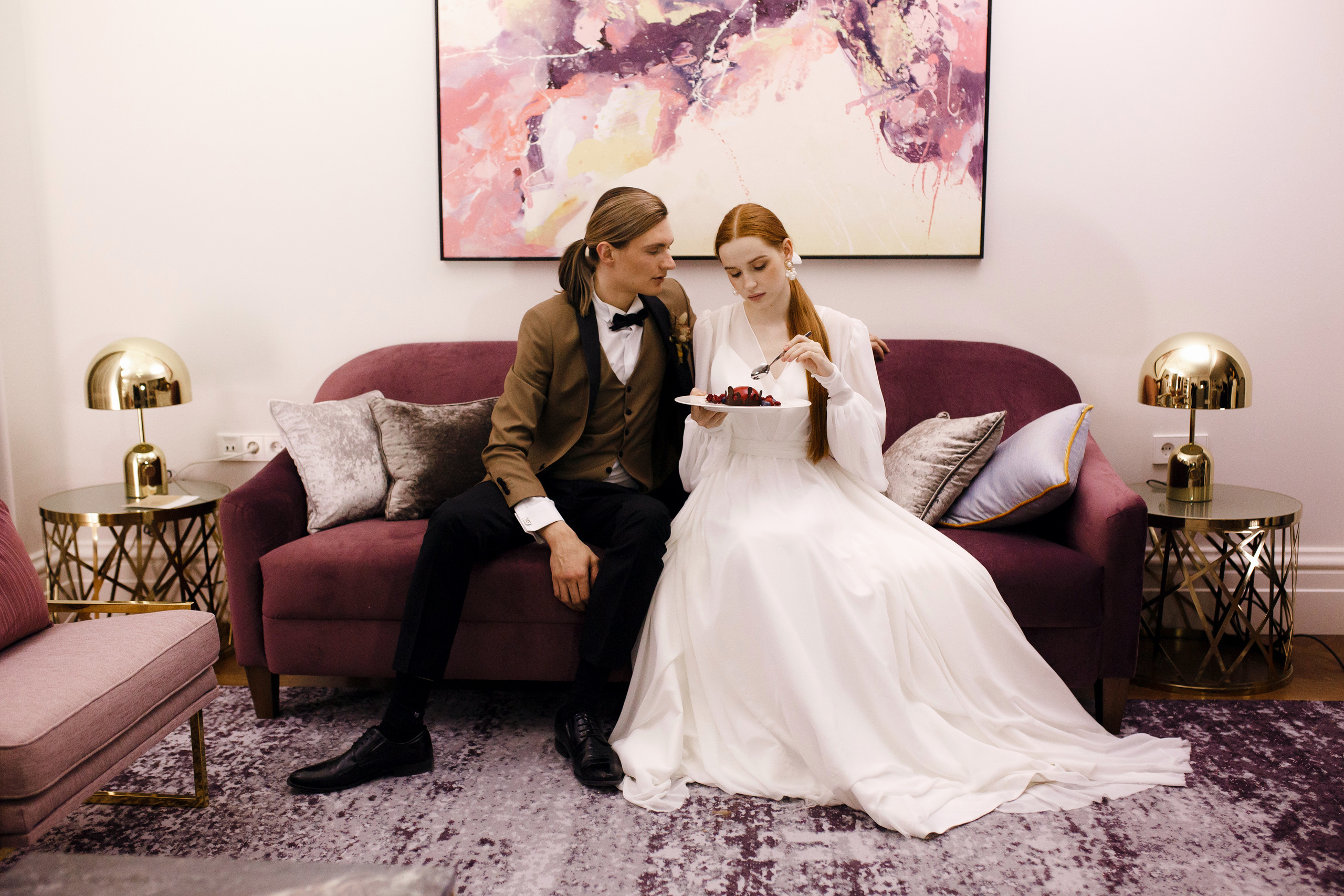 Свадебная фотосессия в отеле Коринтия. Свадебный фотограф в Санкт-Петербурге Никита Кузякин