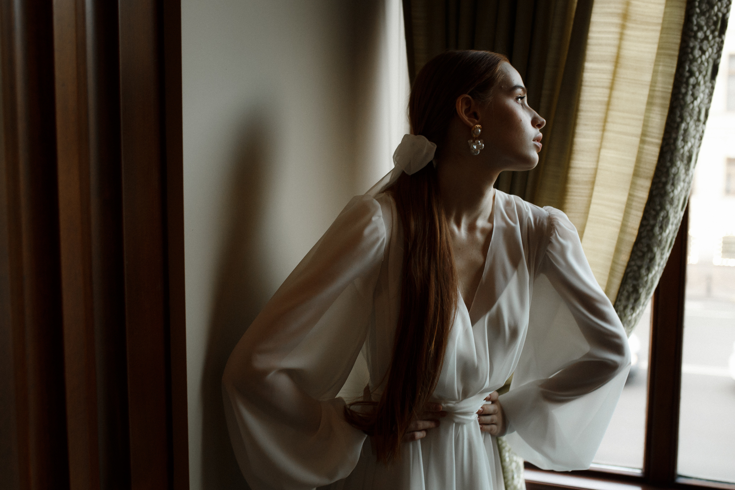 Свадебная фотосессия в отеле Коринтия. Свадебный фотограф в Санкт-Петербурге Никита Кузякин