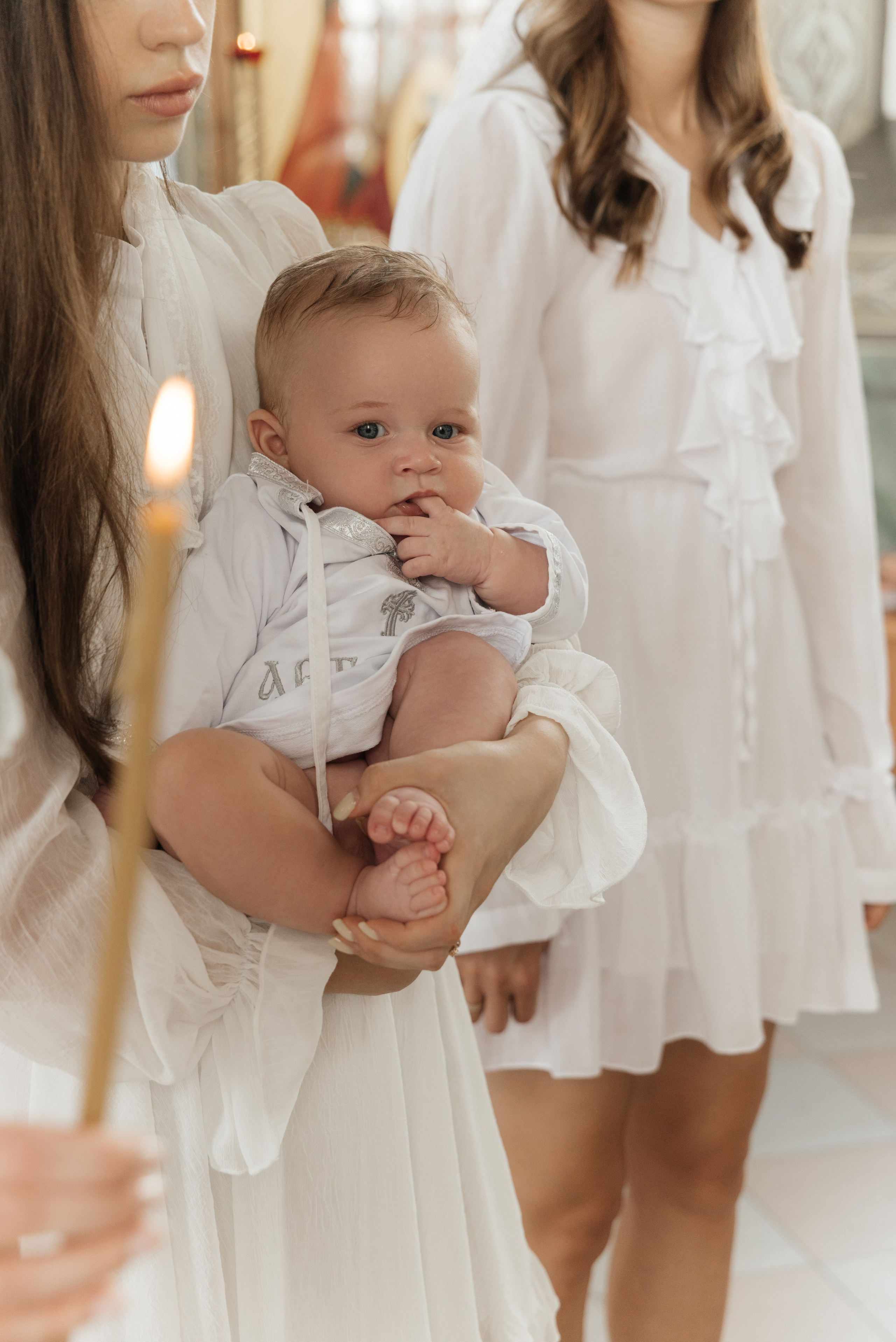 Таинство крещения Артёма. Фотограф Елена Кучук