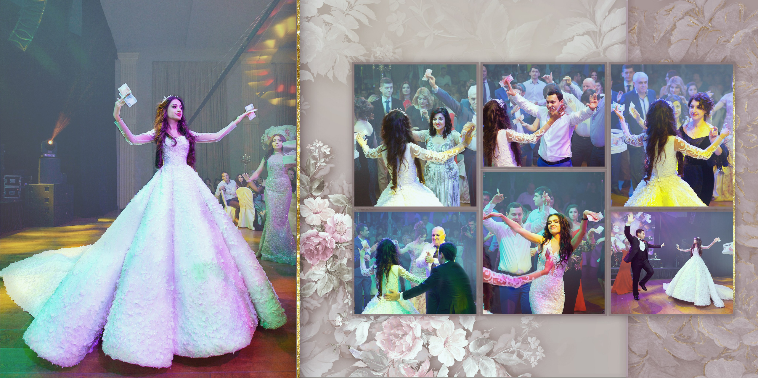 Свадебная фотокнига. Фотограф Кирсанова Наталия. Фотохудожник Наталия Кирсанова