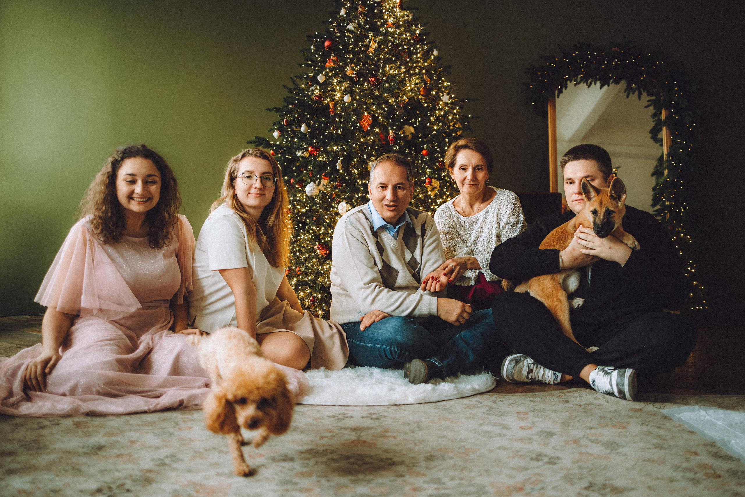 Джули, Шелли и их семья