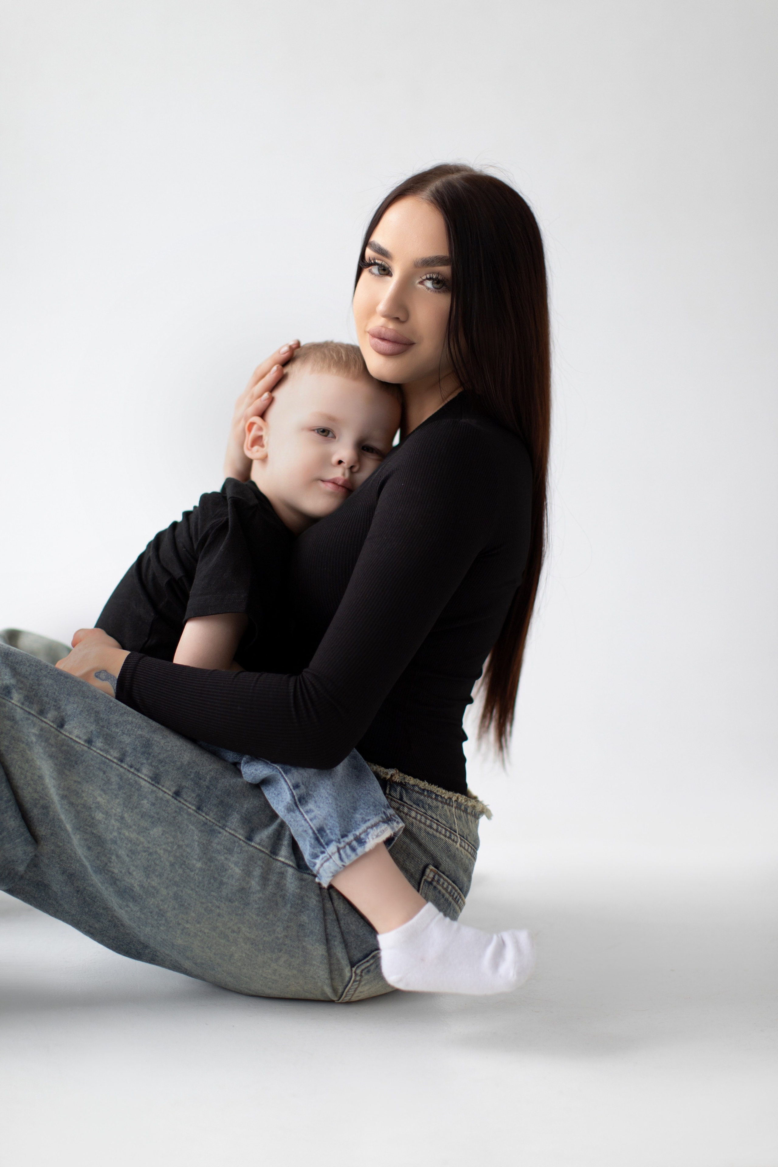 Мама и сыночек. Фотограф Лиана Артемова в Пензе