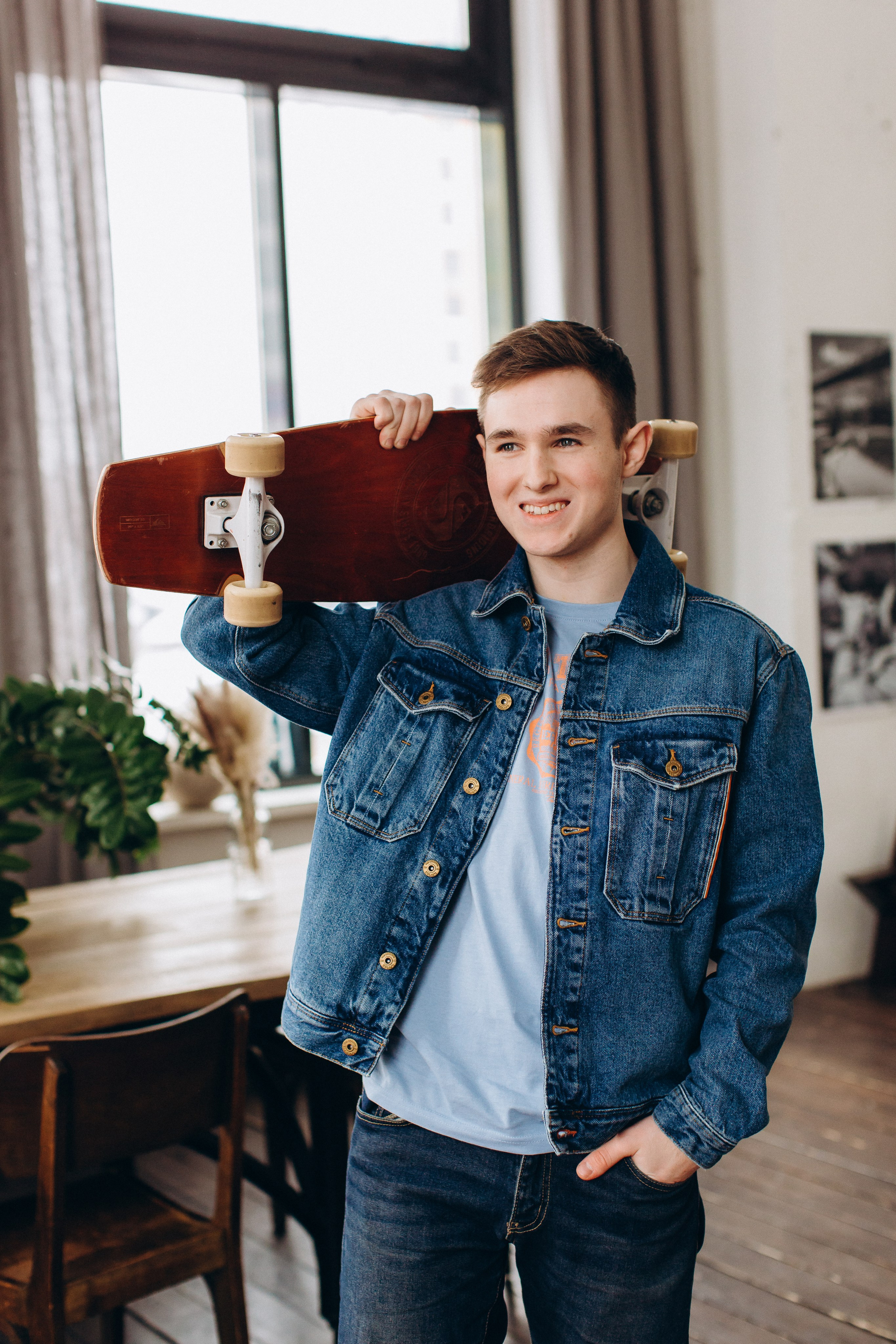 Семейная фотосессия в студии для Елены и ее семьи. Семейный, детский и школьный фотограф в Москве Рудницкая Анна