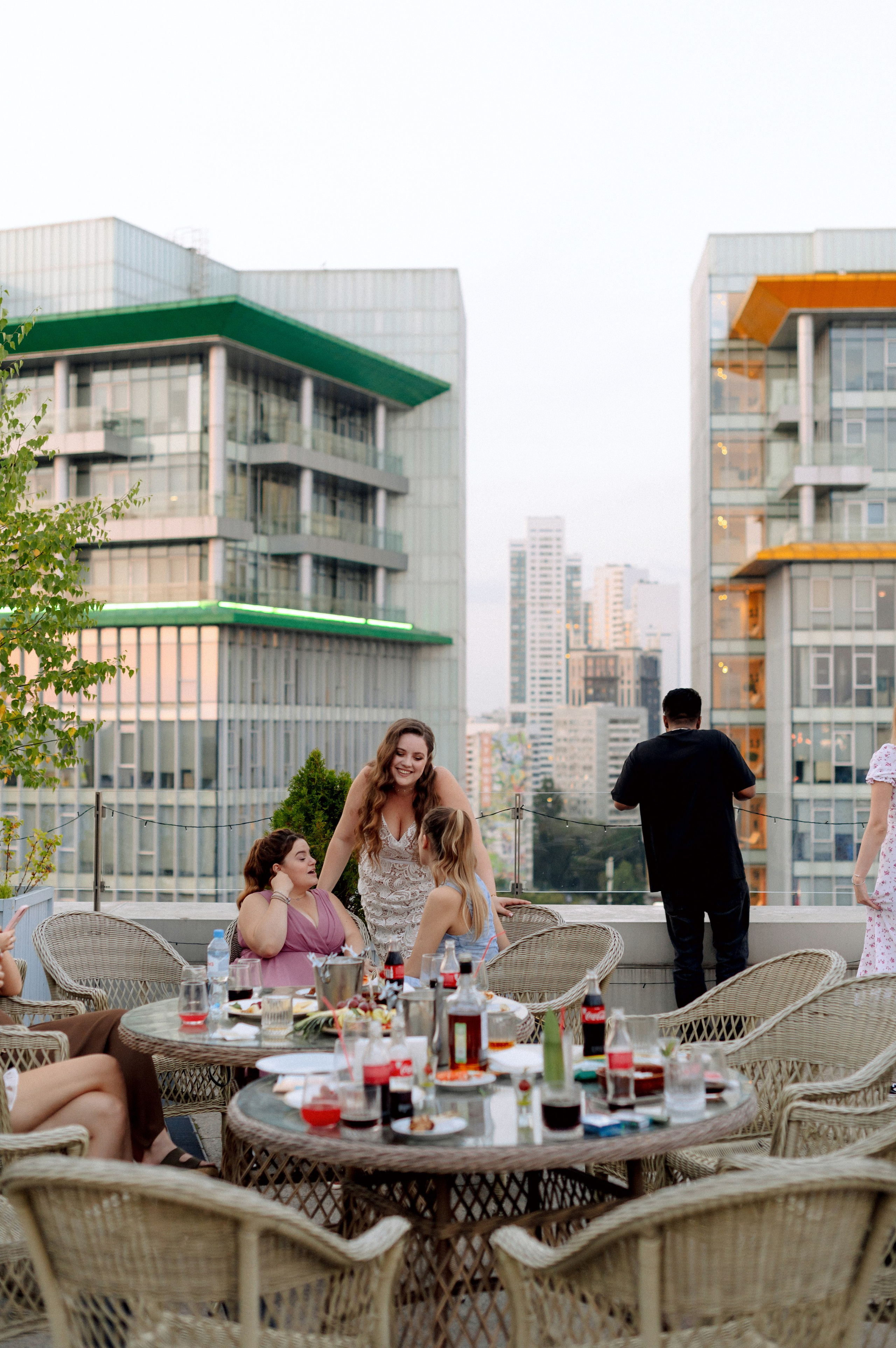 Rooftop party. Шашкова Вероника / Свадебный и семейный фотограф Москва и Ярославль