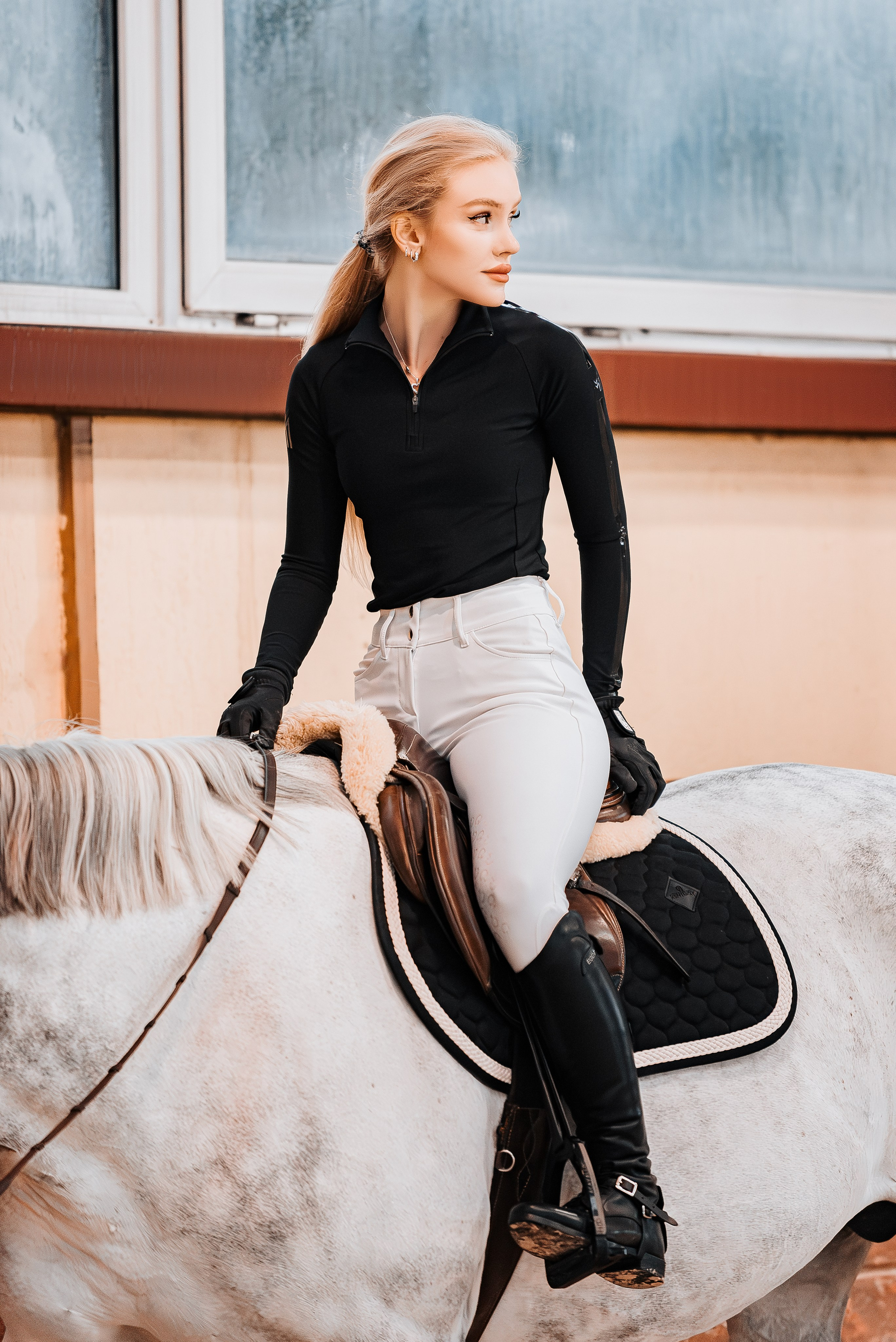 Анастасия и Соперник. Куракина Дарья • Конный фотограф