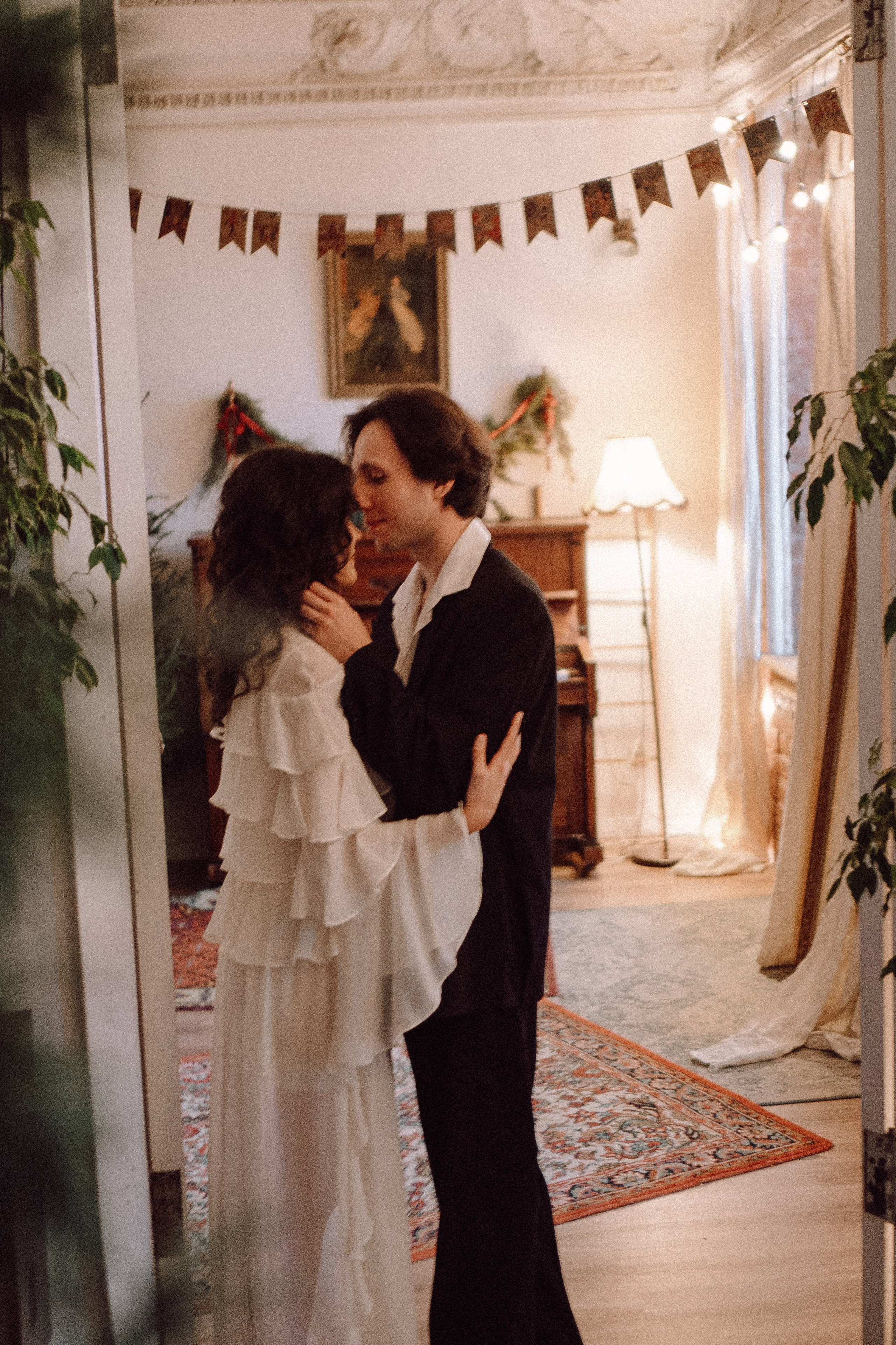 УТРО ЖЕНИХА И НЕВЕСТЫ В ФОТОСТУДИИ И ОСНОВНАЯ ФОТОСЕСИСИЯ ЗИМОЙ. Профессиональный фотограф, Санкт-Петербург — Виктория Богомолова