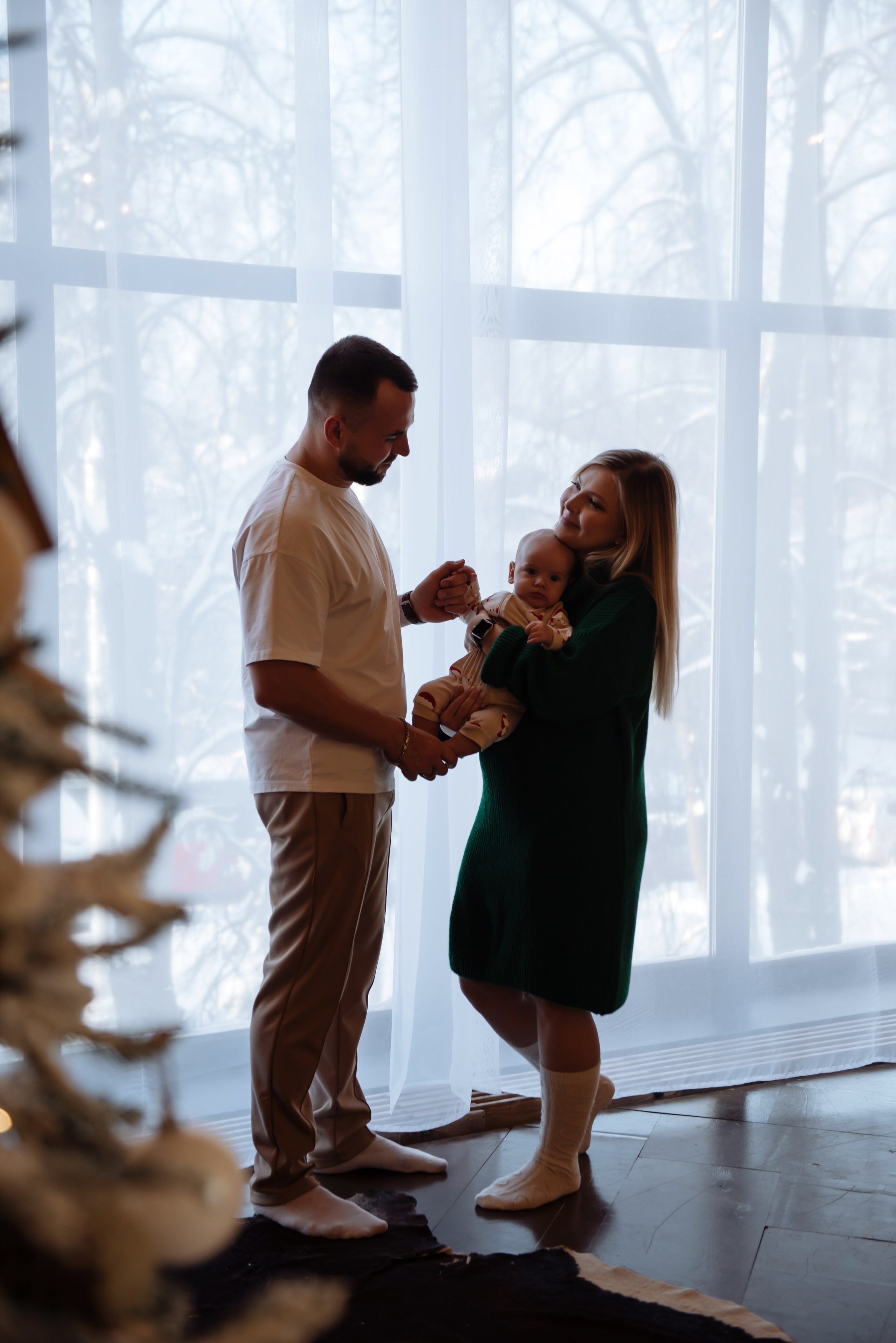 New Year Юля, Рома и маленький Эрик. Свадебный, портретный, фотограф беременности в Нижнем Новгороде Алина Зиновьева