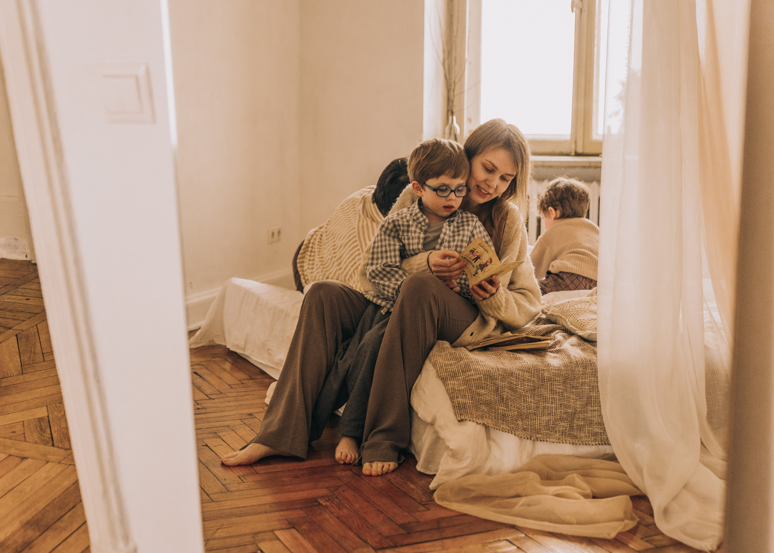 Маша, Игорь, Лева и Матвей. Семейный фотограф В Москве Александра Дейкун