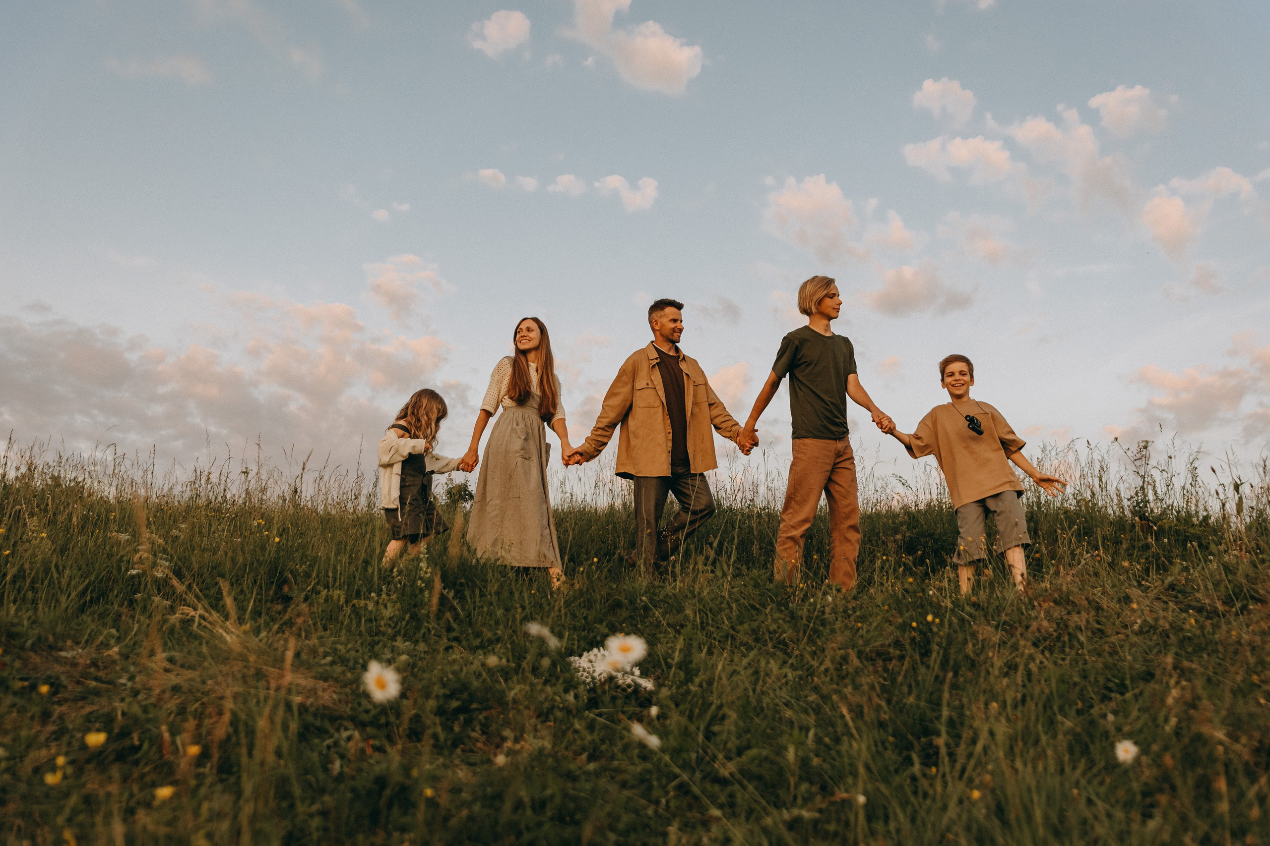 Наталья, Дмитрий, Артем, Леша и Аглая. Семейный фотограф В Москве Александра Дейкун