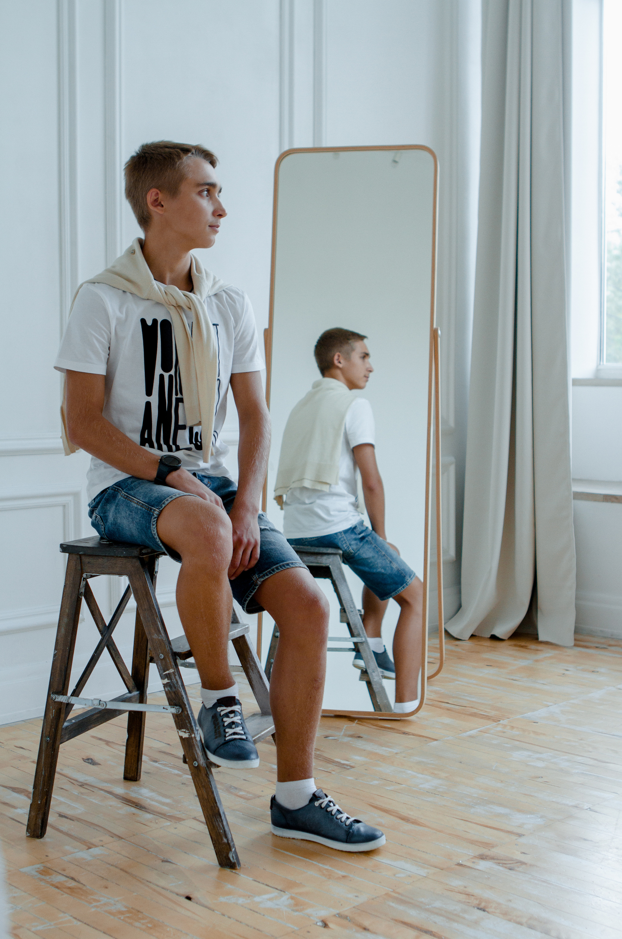 Семейная фотосессия в студии. Свадебный и семейный фотограф Ибрагимова Мария из Екатеринбурга