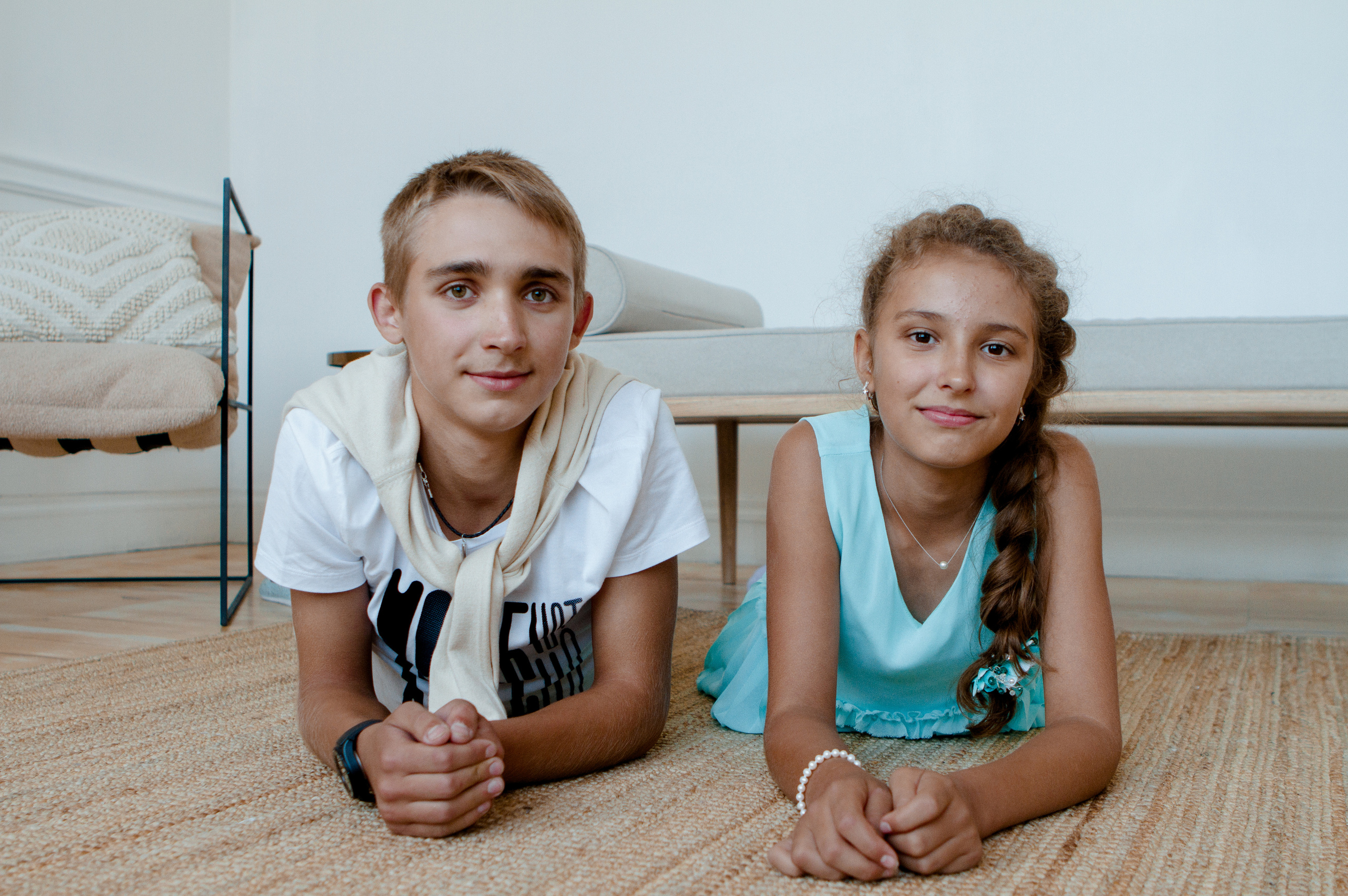 Семейная фотосессия в студии. Свадебный и семейный фотограф Ибрагимова Мария из Екатеринбурга