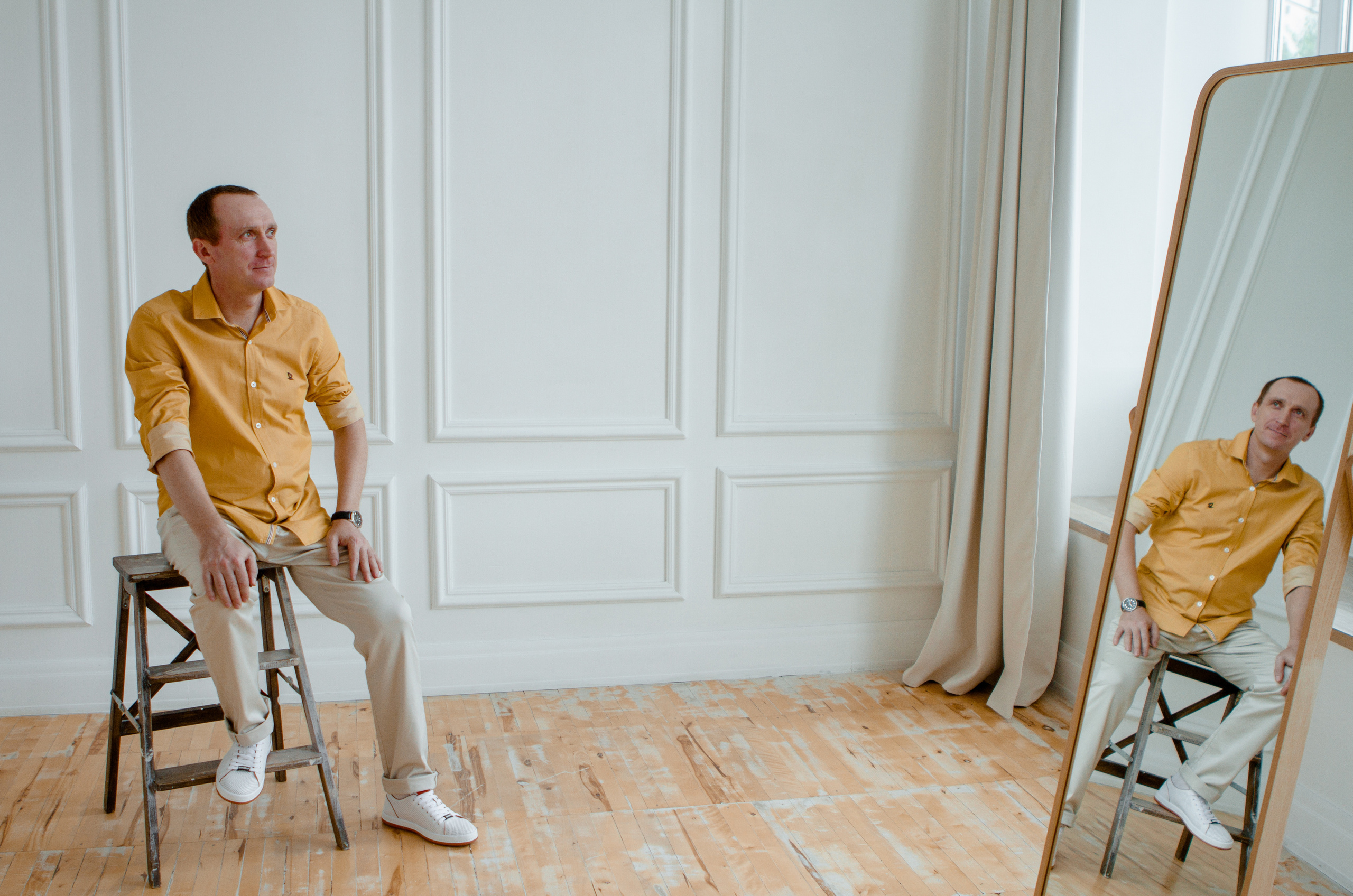 Семейная фотосессия в студии. Свадебный и семейный фотограф Ибрагимова Мария из Екатеринбурга