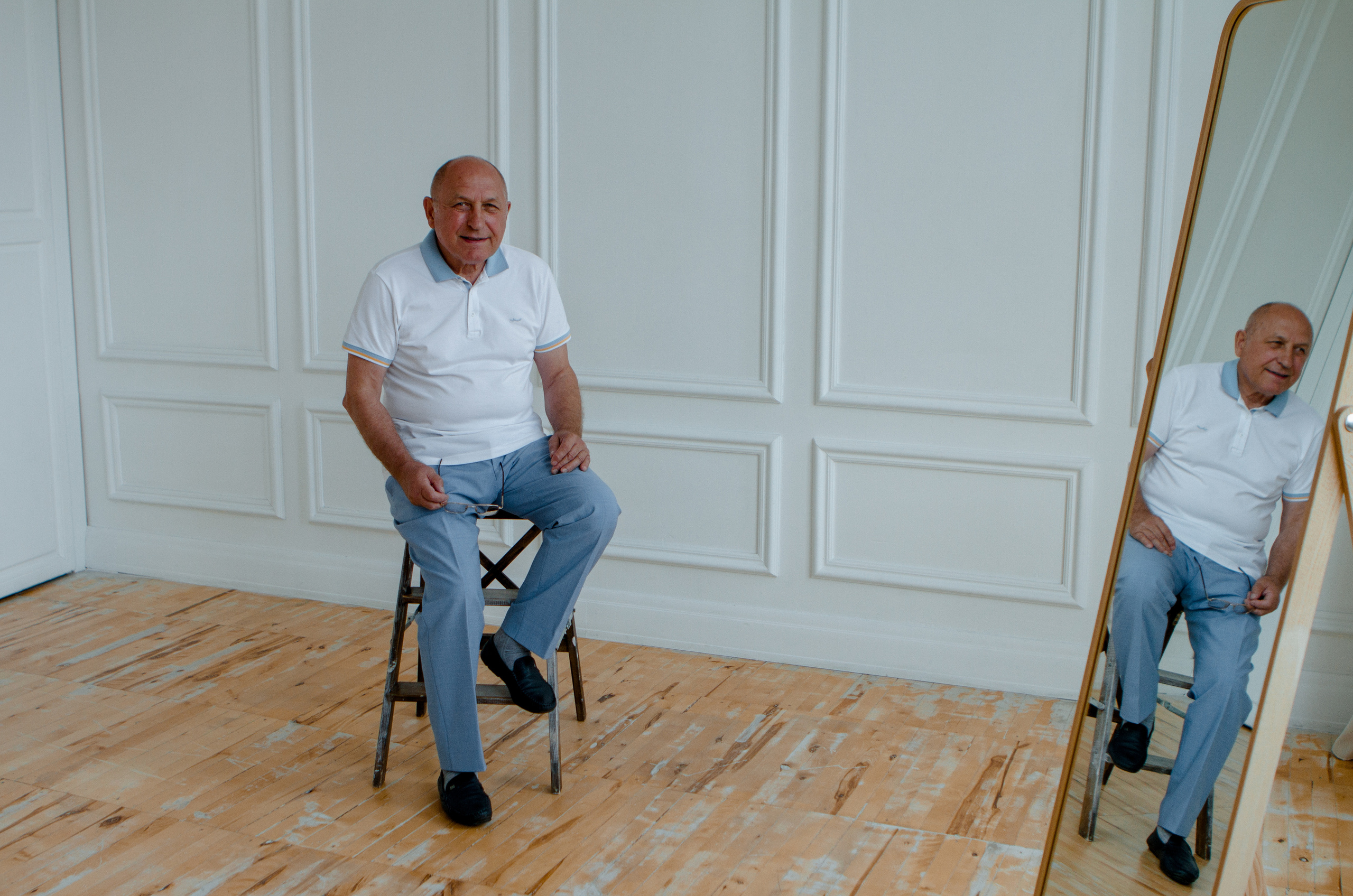 Семейная фотосессия в студии. Свадебный и семейный фотограф Ибрагимова Мария из Екатеринбурга