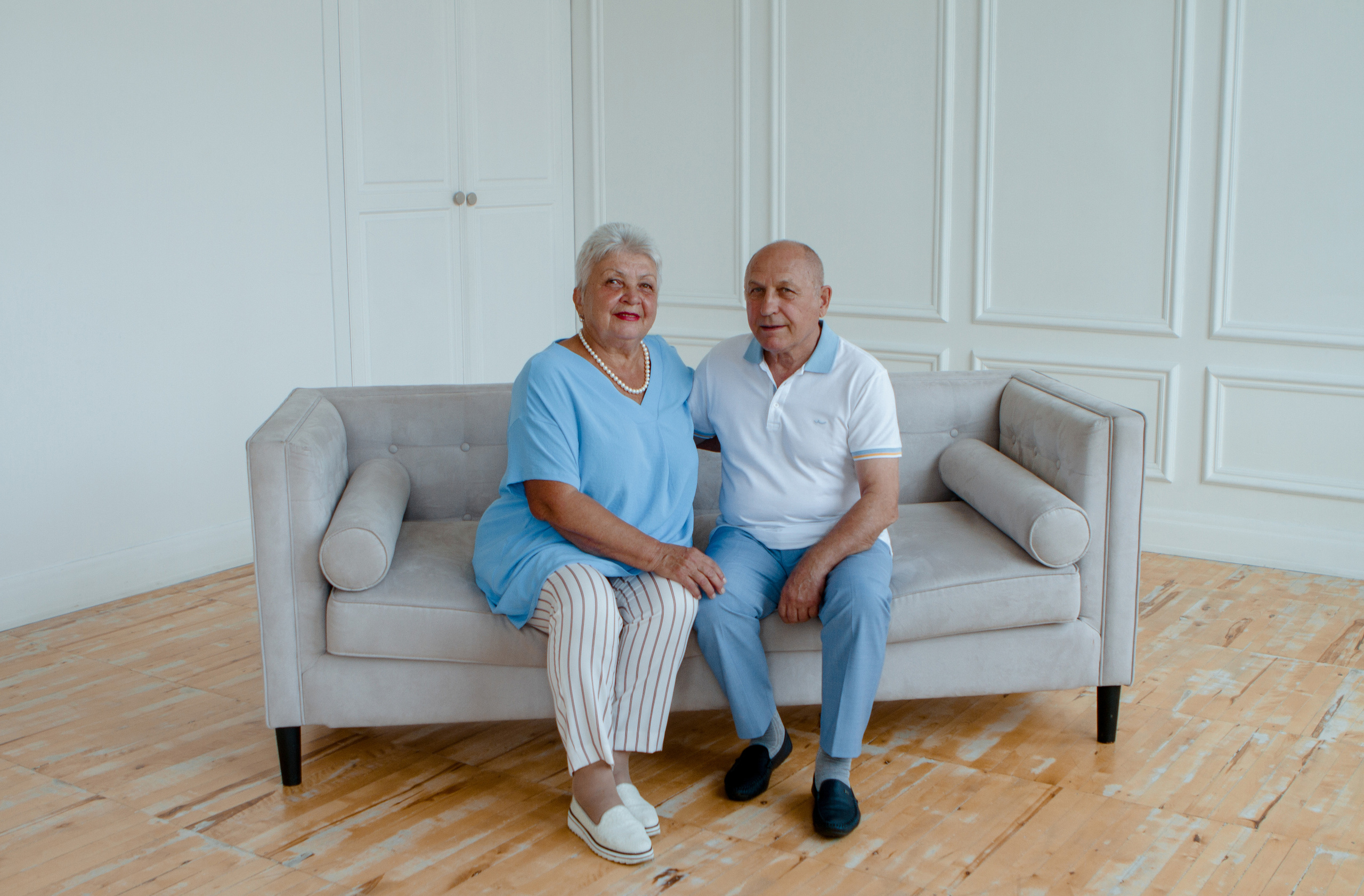 Семейная фотосессия в студии. Свадебный и семейный фотограф Ибрагимова Мария из Екатеринбурга