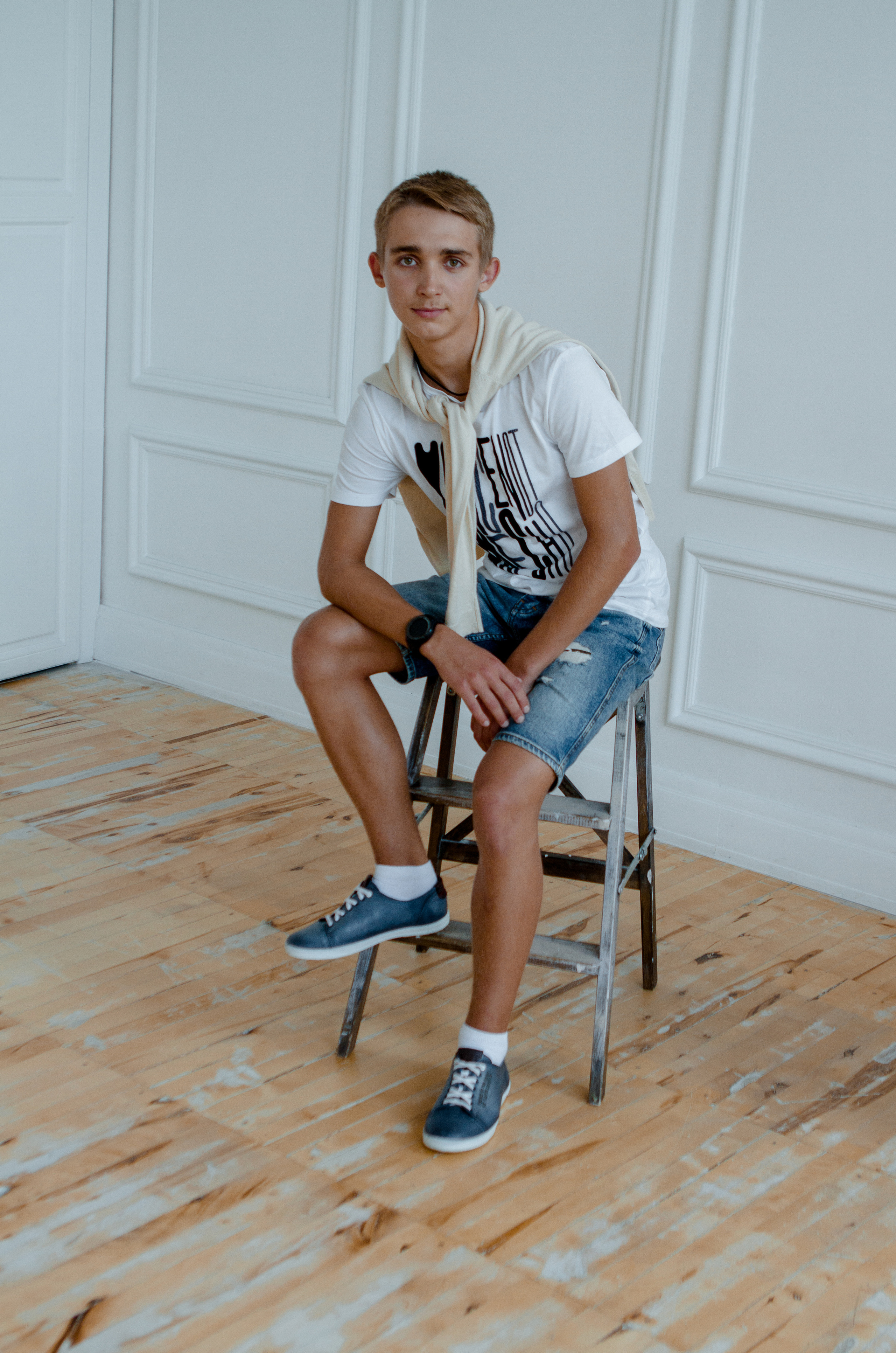 Семейная фотосессия в студии. Свадебный и семейный фотограф Ибрагимова Мария из Екатеринбурга