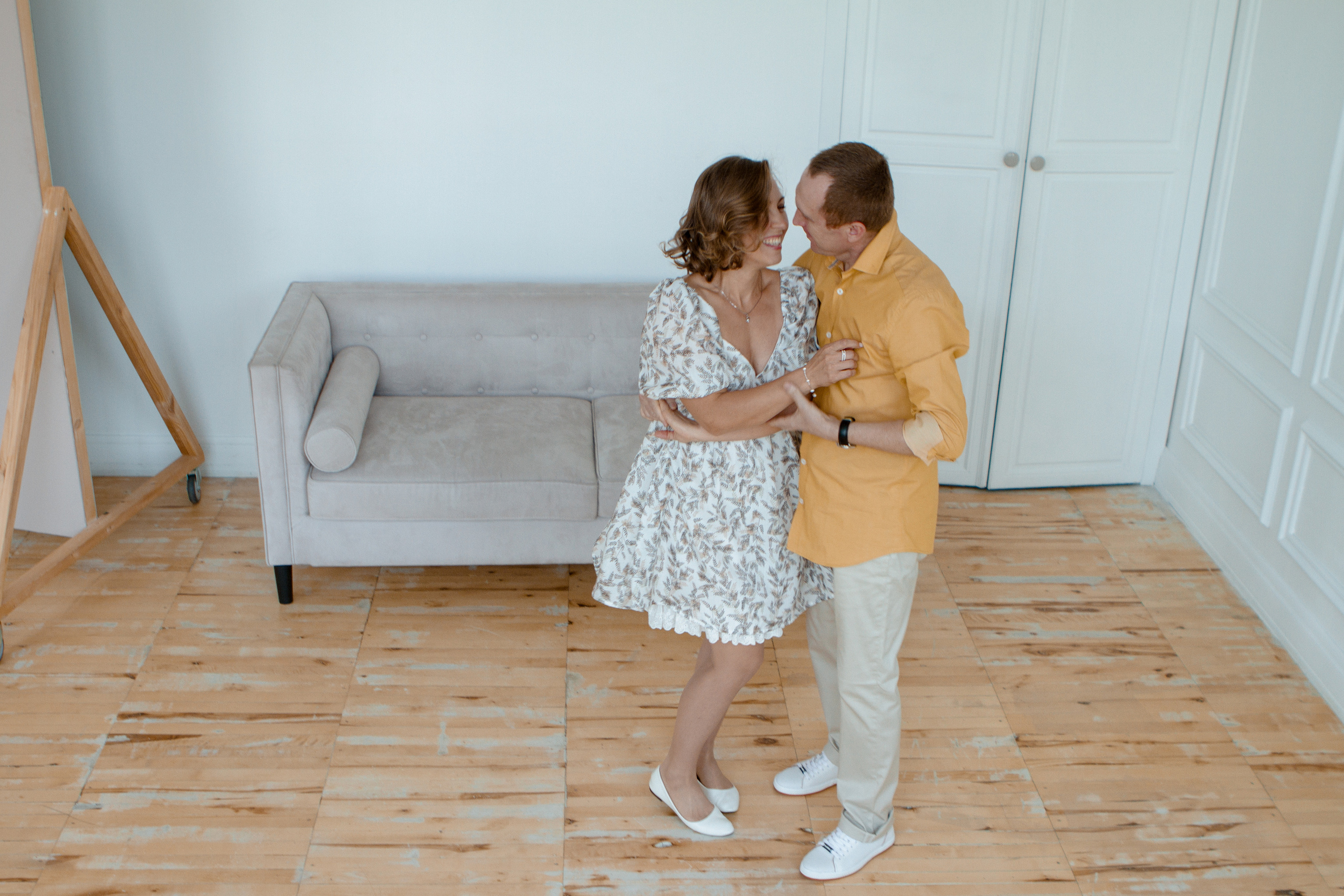 Семейная фотосессия в студии. Свадебный и семейный фотограф Ибрагимова Мария из Екатеринбурга