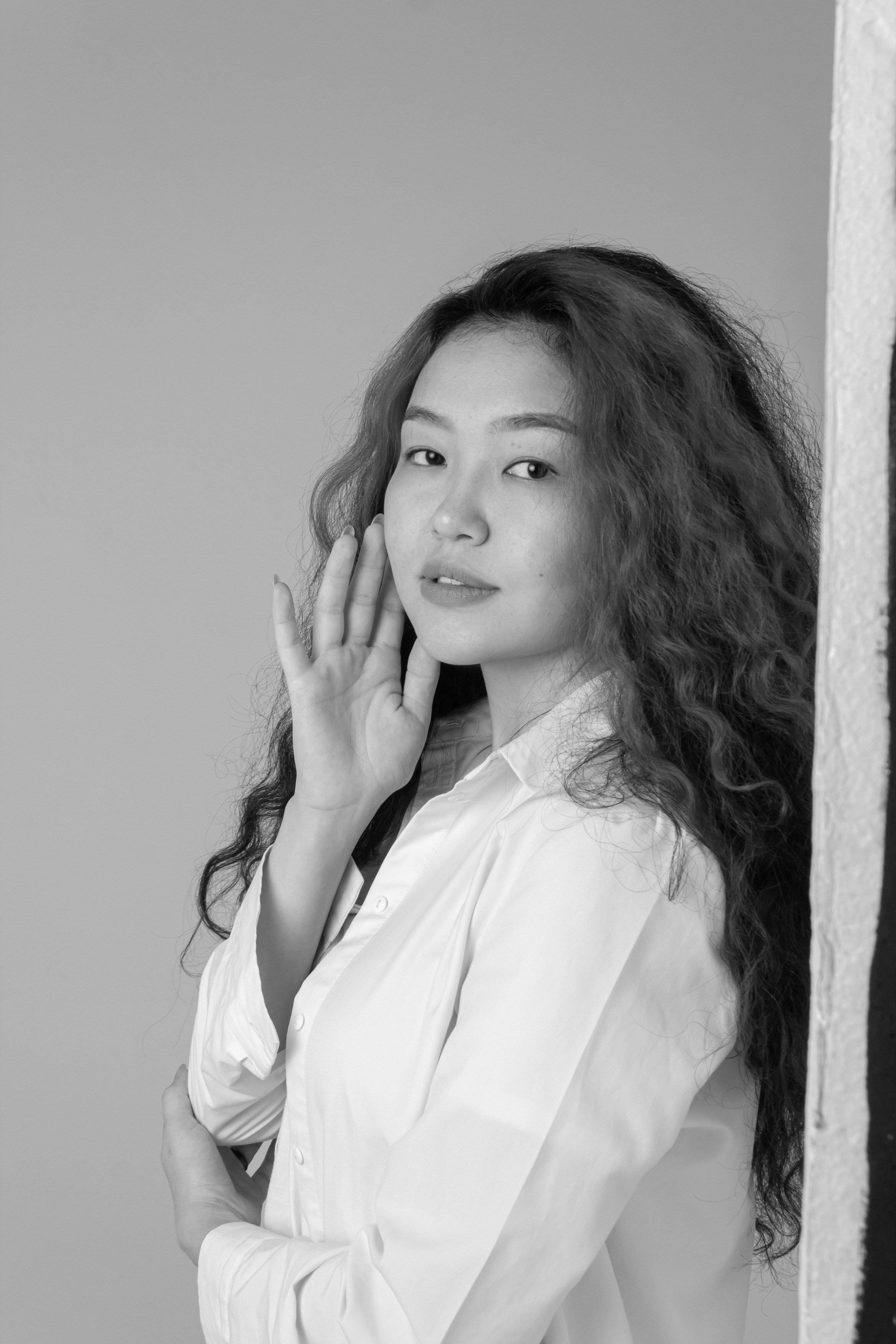 Женские студийные портреты для серт. Фотограф Анастасия Косюра