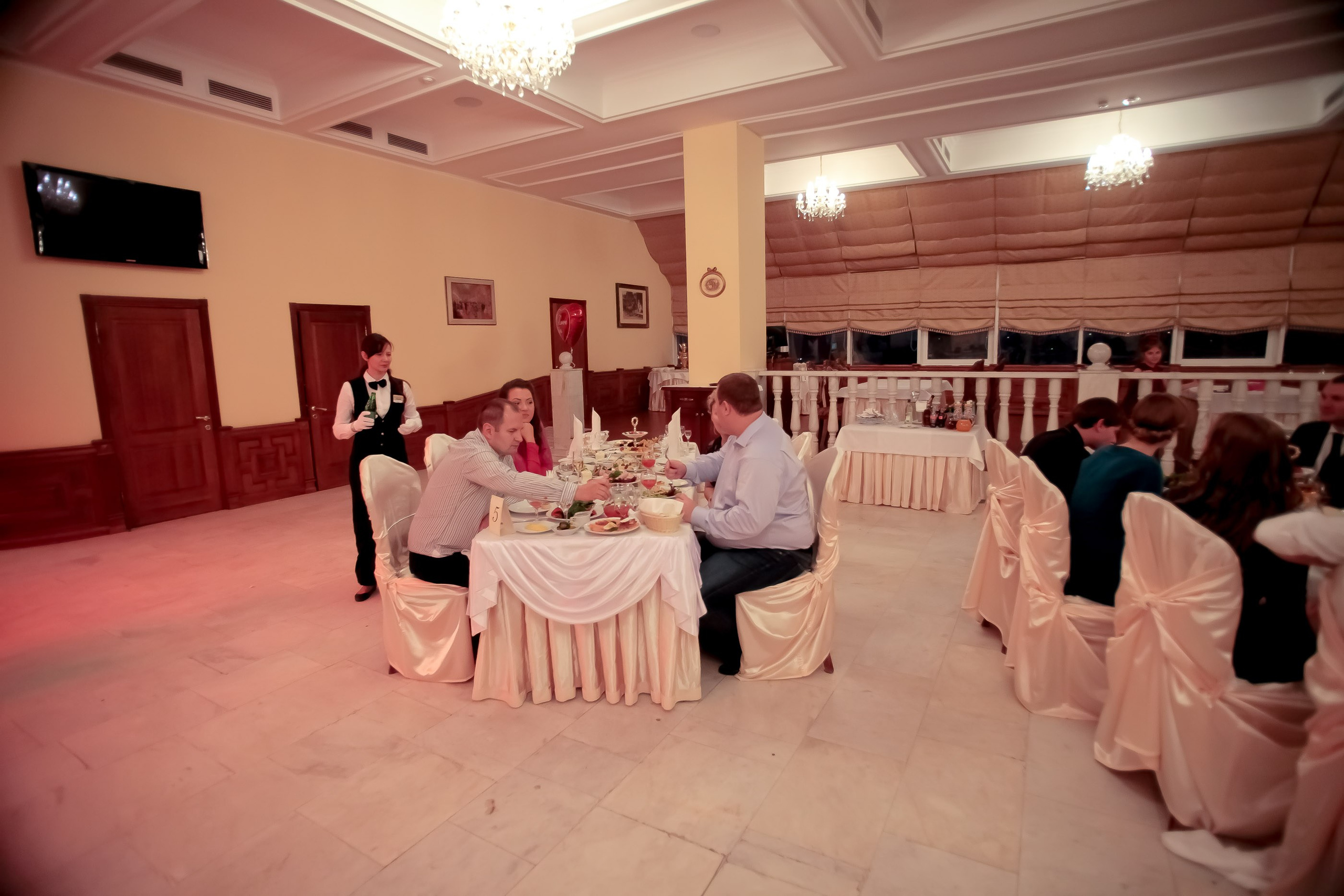 Банкет/Banquet. Максим Матвийченко и Виктория Басова профессионалы своего дела