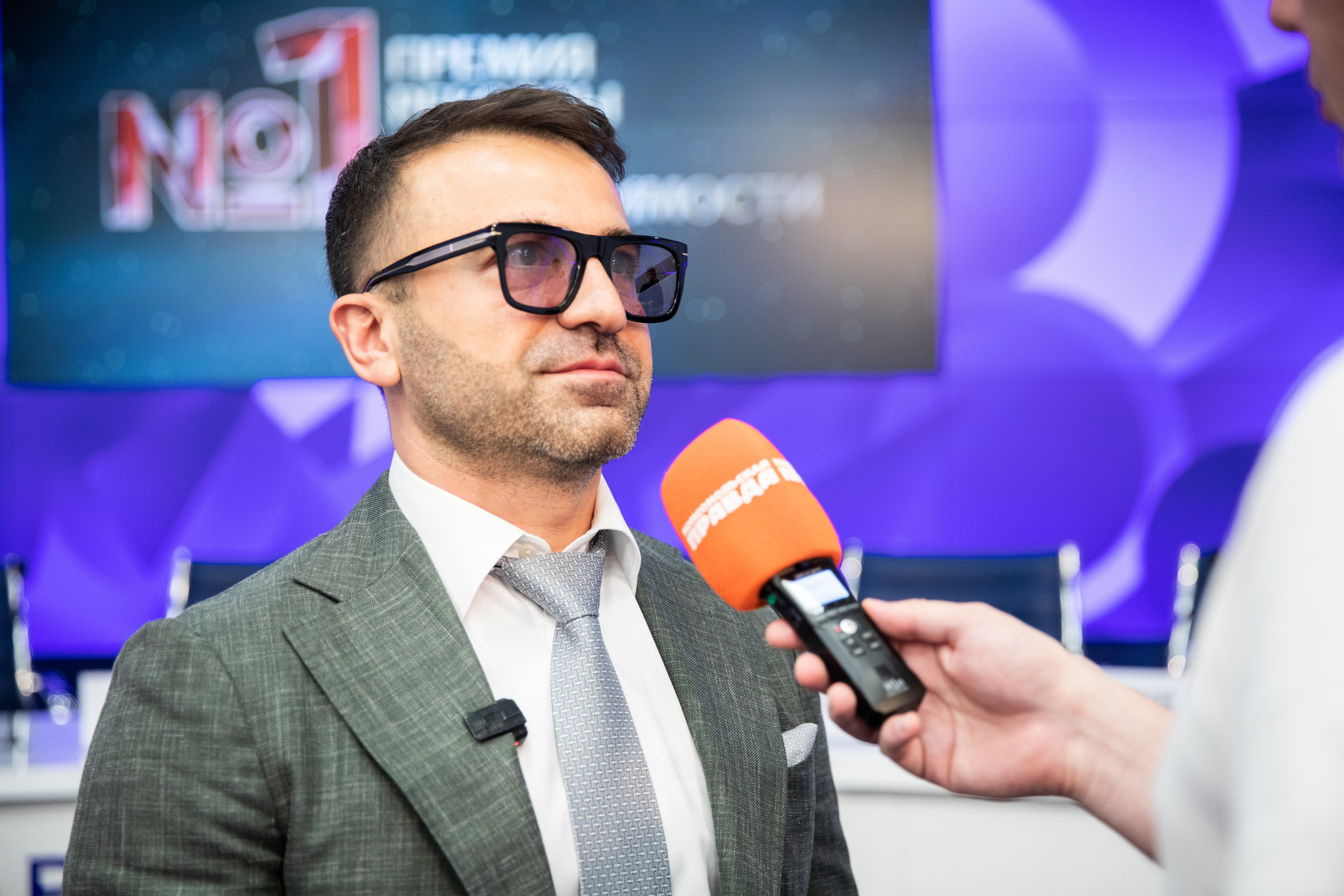 Премия рекорды рынка недвижимости. Съемка для Радио КП. Репортажный фотограф в Москве Зуйко Оксана