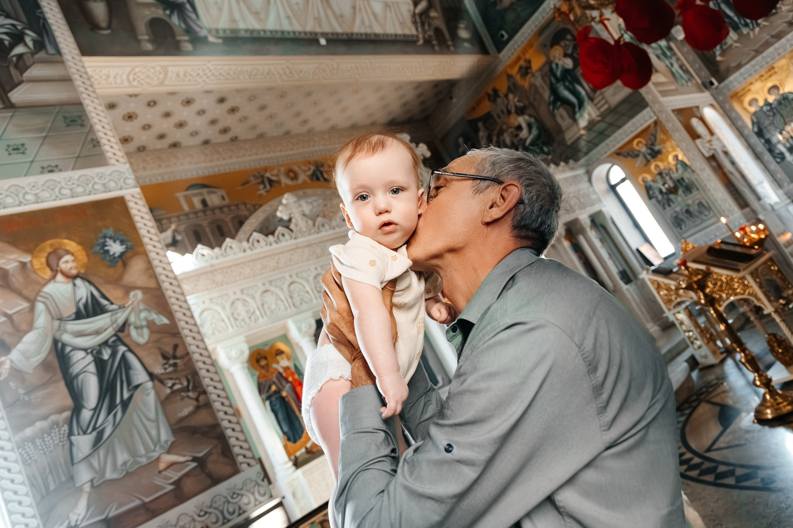 Крещение | Храм в Родных Просторах. Фотограф Марина Верятинская | Краснодар
