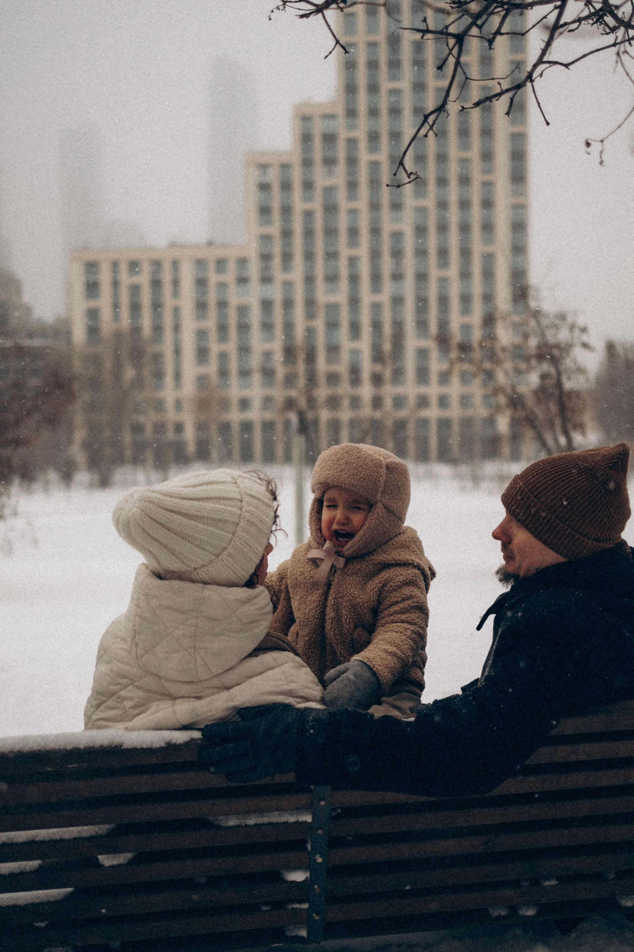Семейная фотосессия на улице. Семейный фотограф в Москве Бунина Маргарита