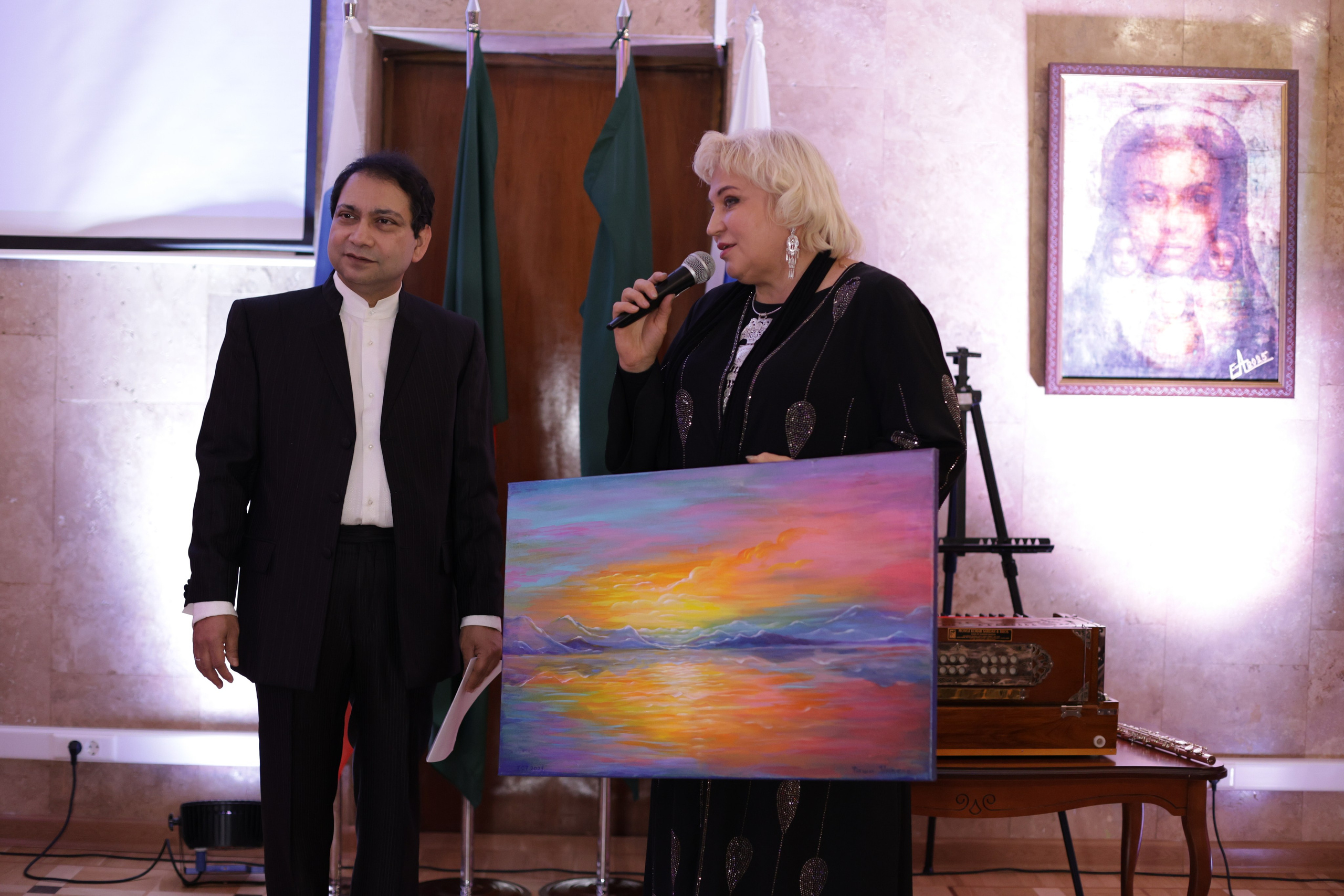 Верснисаж и прием при Посольстве Бангладеш. Jane Kudryavtseva | MODEL PHOTO, PORTRAIT & EVENTS